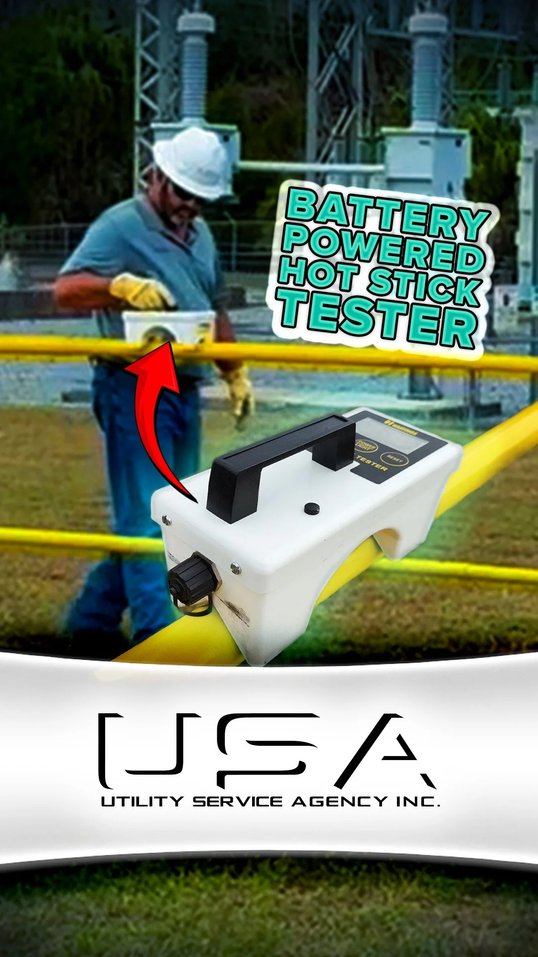 Portable Hot Stick Tester from Hastings