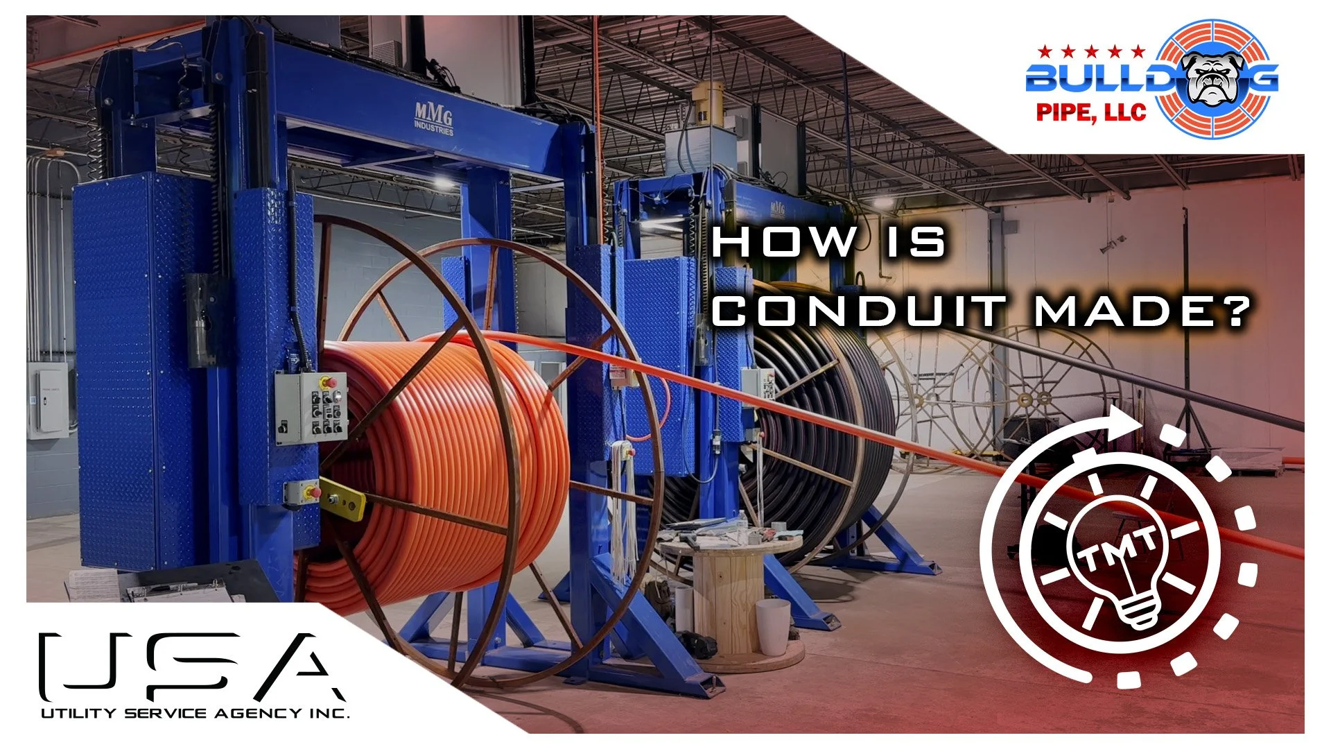 TMT — How HDPE Conduit Is Made (ft. Bulldog Pipe)