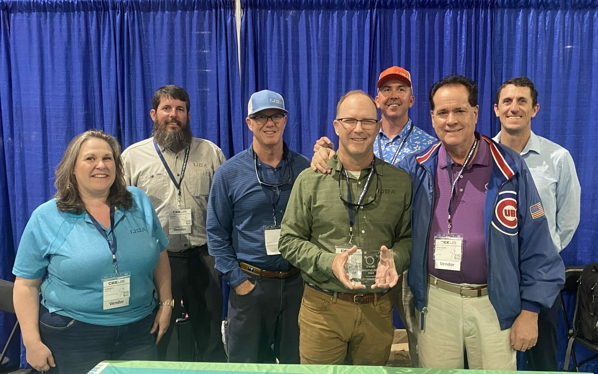 USA awarded the 2022 Rep of the year for Incab America