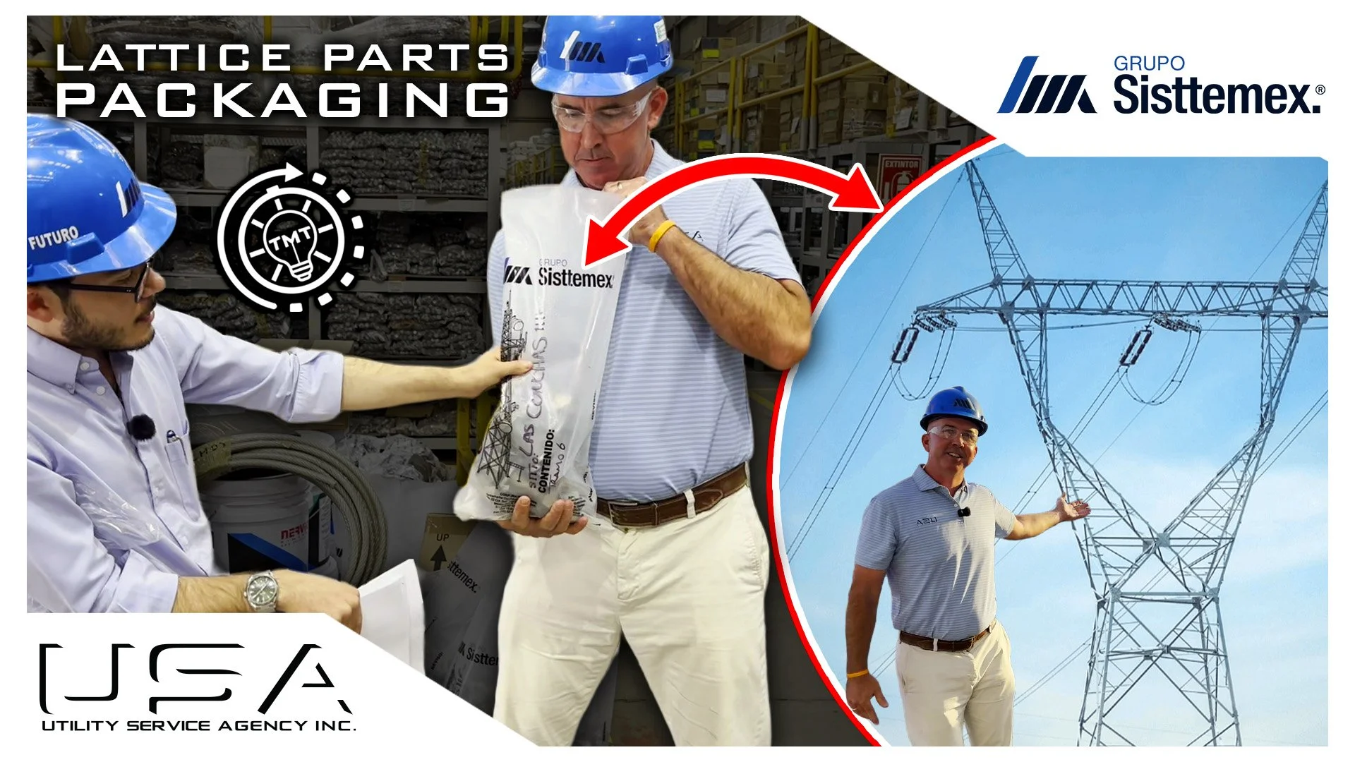 TMT — How SISTTEMEX Simplifies Tower Assembly: Loose Hardware Packaging