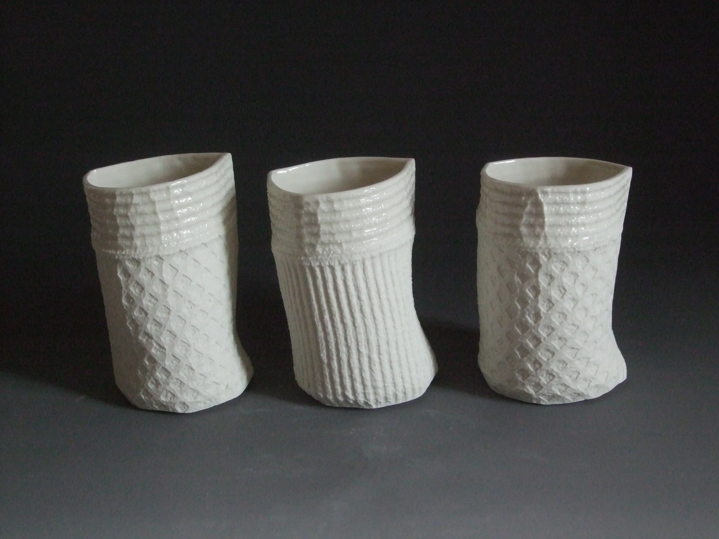  Spongeware cups   Lynn Frydman Kuhn 