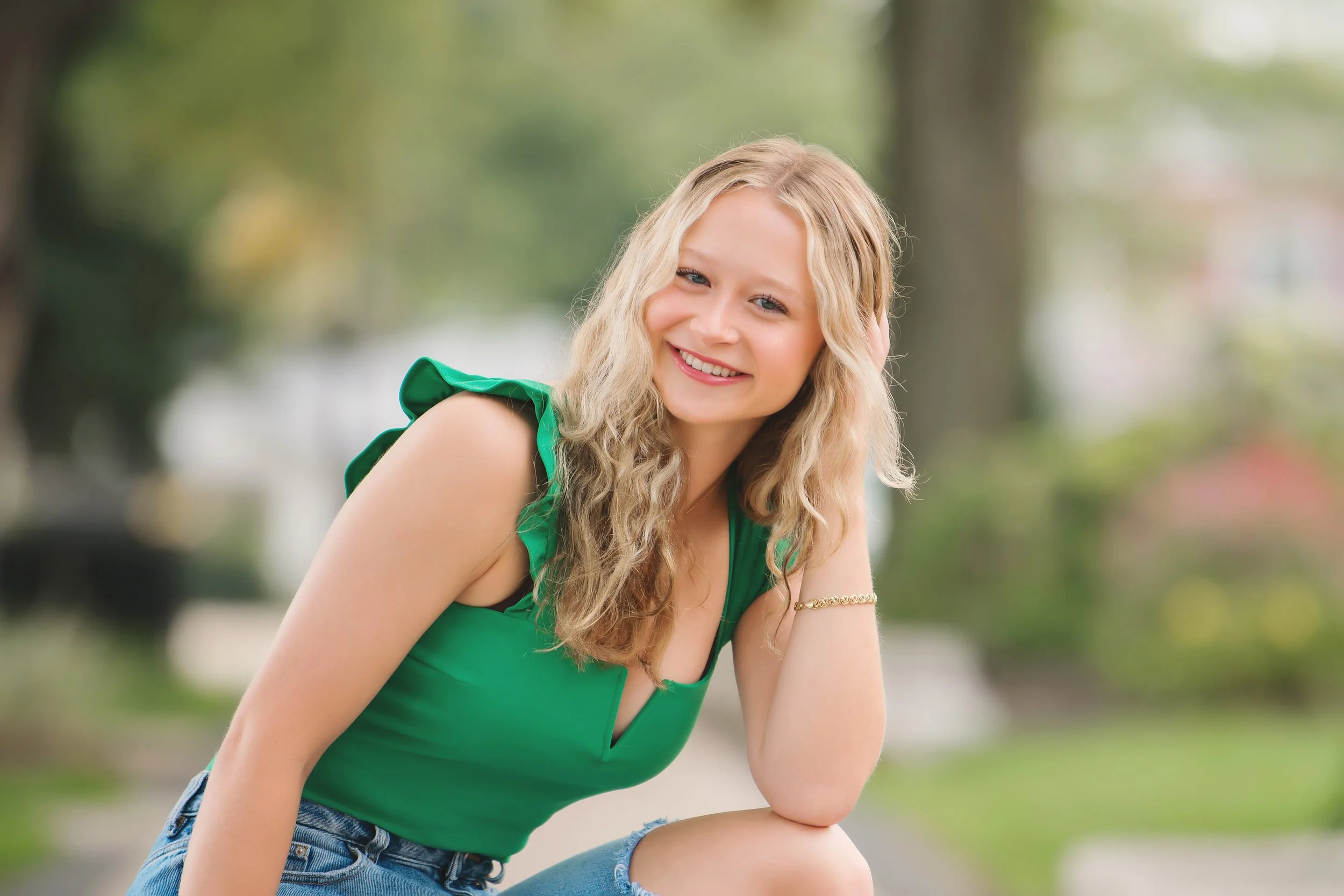 High School Senior Girl Senior Photosession in Frankfort, IL