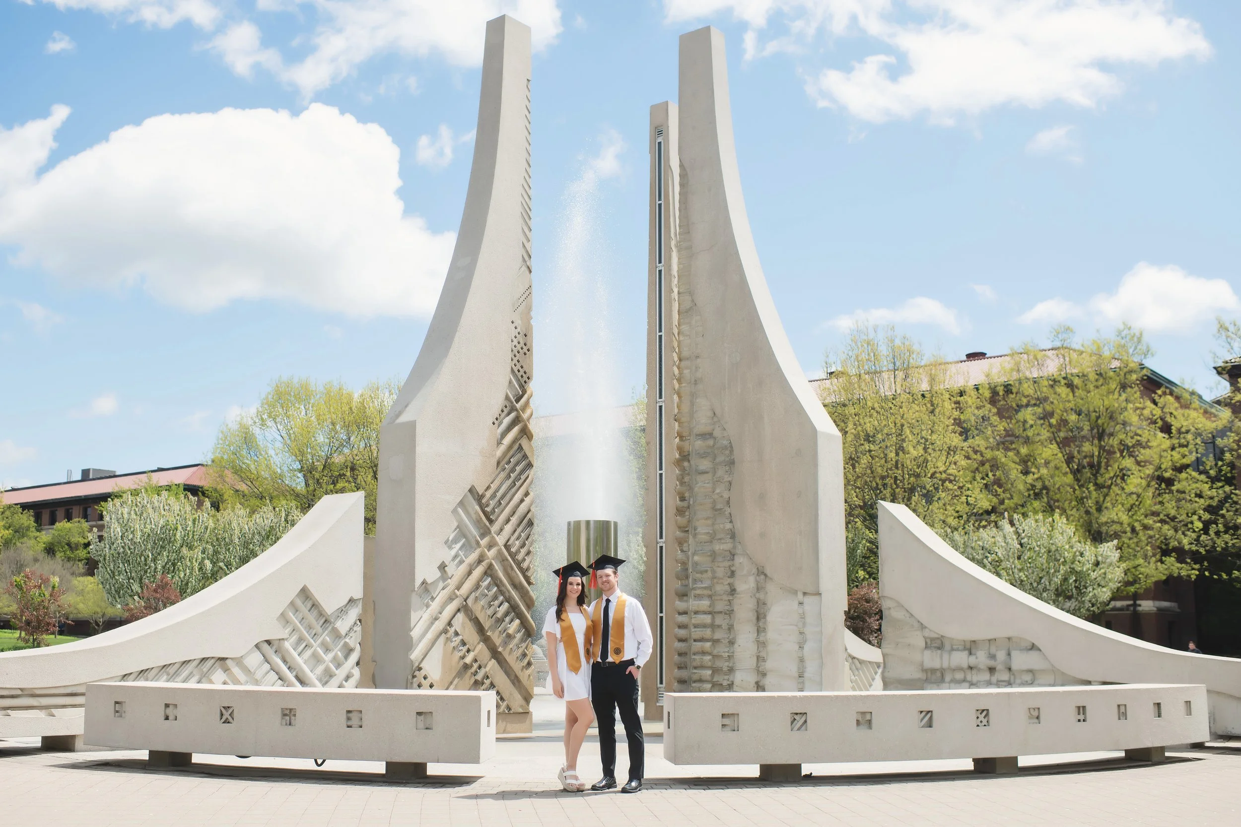 Purdue Engineering Fountain - On Campus Graduation Photographer.jpg
