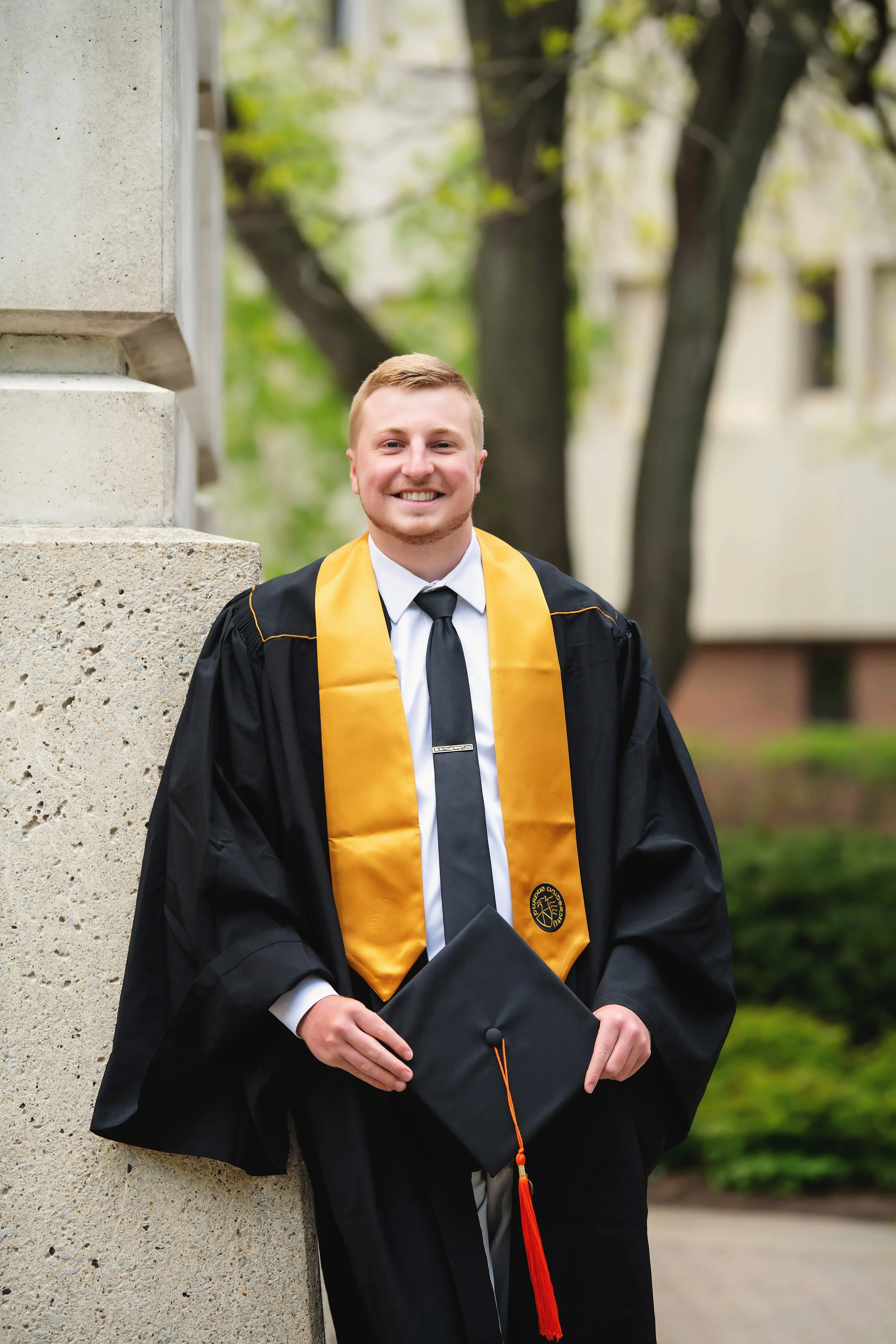 West Lafayette Graduation Photographer Bell Tower.jpg