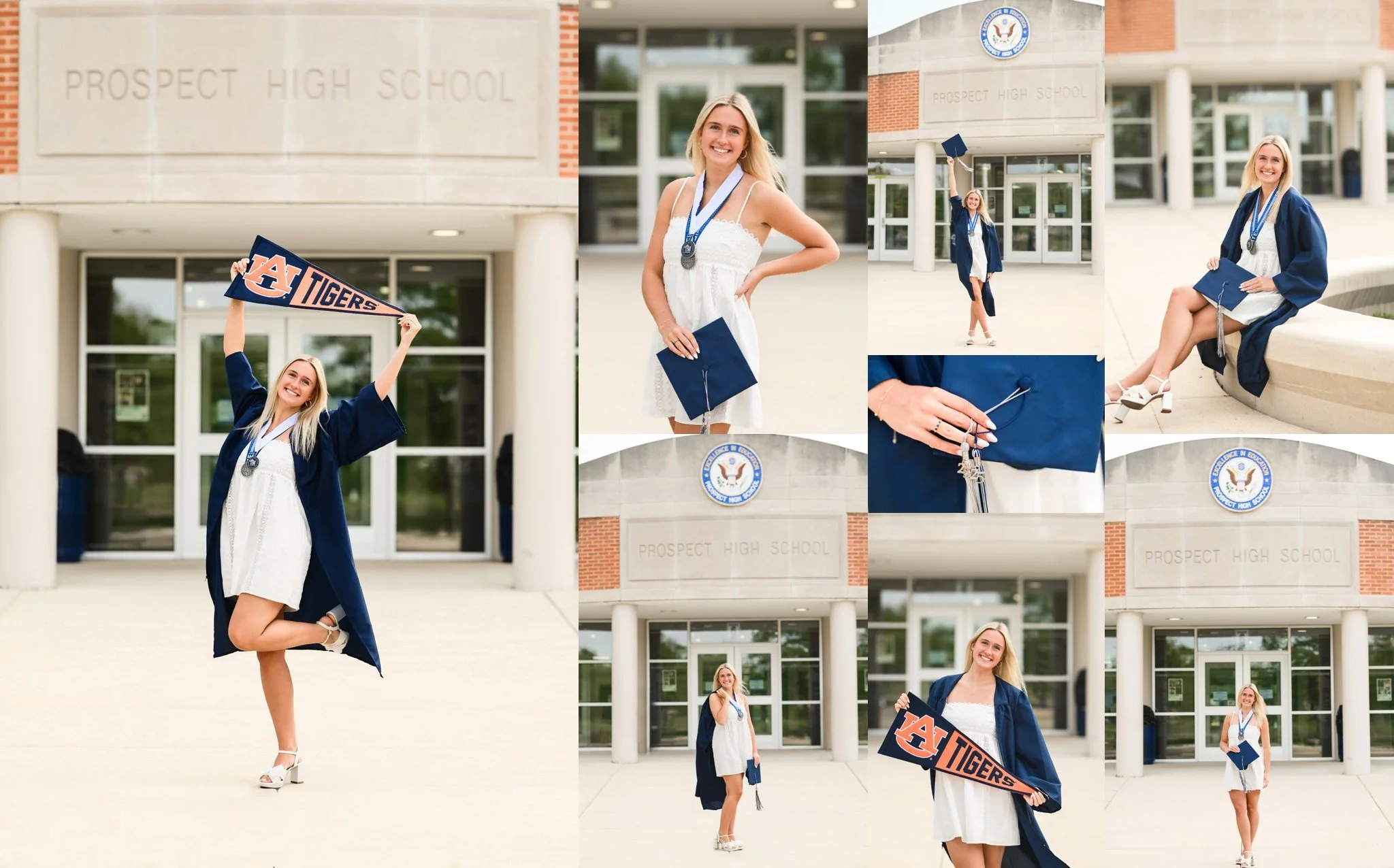 Cap & Gown Session for high school graduation at your high school or local park