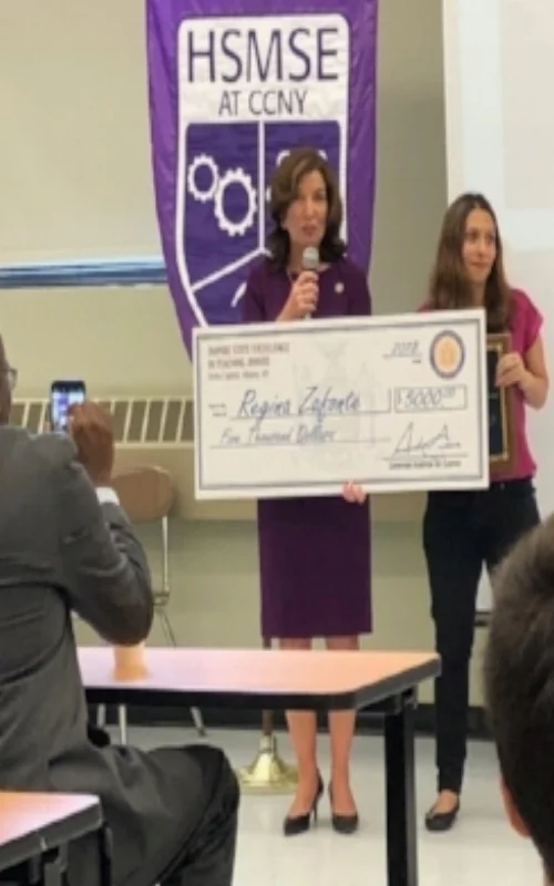 2018 Excellence in Teaching Award in New York State