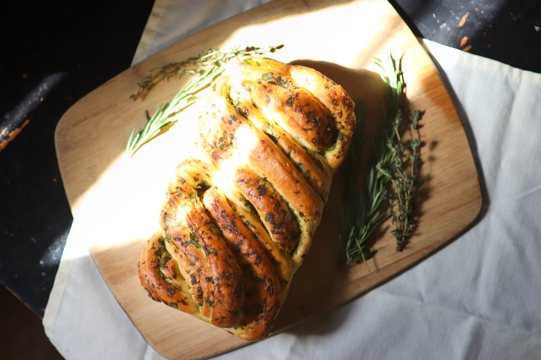 Garlic and Herb Brioche Bread — Spirit and Abundance