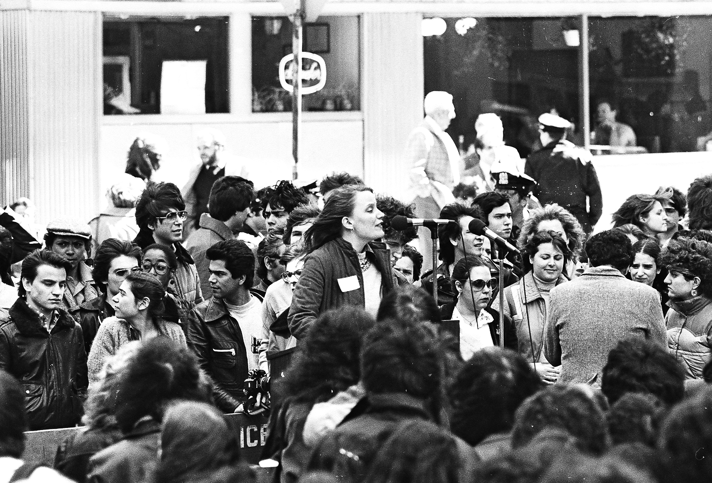  Before becoming the an assistant district attorney in New Jersey, Dawn Solari was  a strong activist for student rights and at this rally on Washington Square East, he rallied with students for tuition cap at what will become the most expensive priv