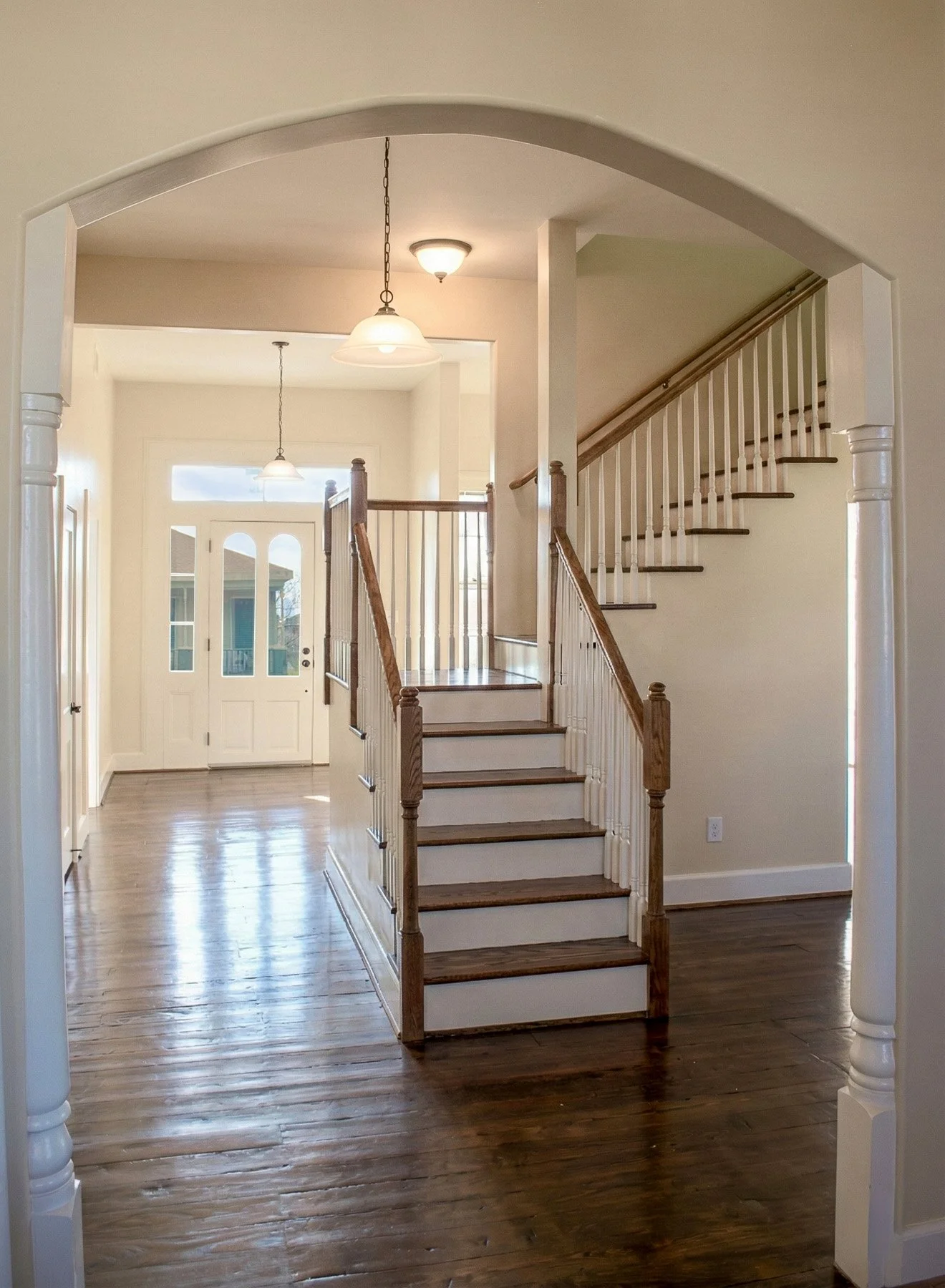 Interior of 3916 Ball House, renovated by Easterwood Architects, Galveston TX