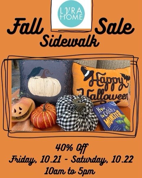 We hope to see you on Ocean Drive for the Annual Sidewalk Sale tomorrow and Friday!