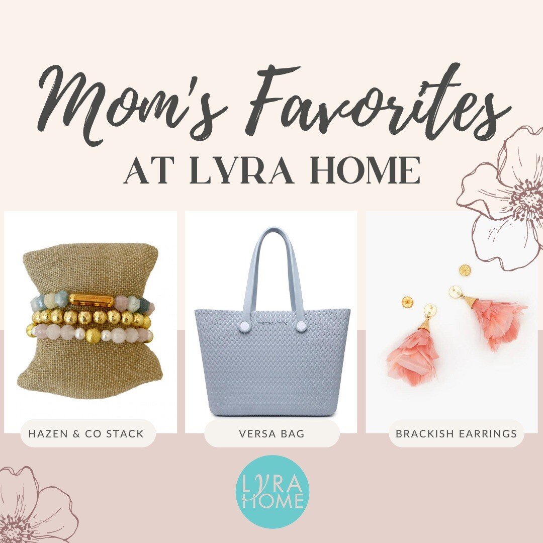 Don't forget about Mom this weekend. Stop by Lyra Home and pick out the perfect gift to celebrate all she does!
.
.
.
.
.
#lyrahome #lyrahomebeachside #lyrahomemainland #lyrahomegifts #gifts #beachside #beachsideliving #interiordesign #mothersday #mo