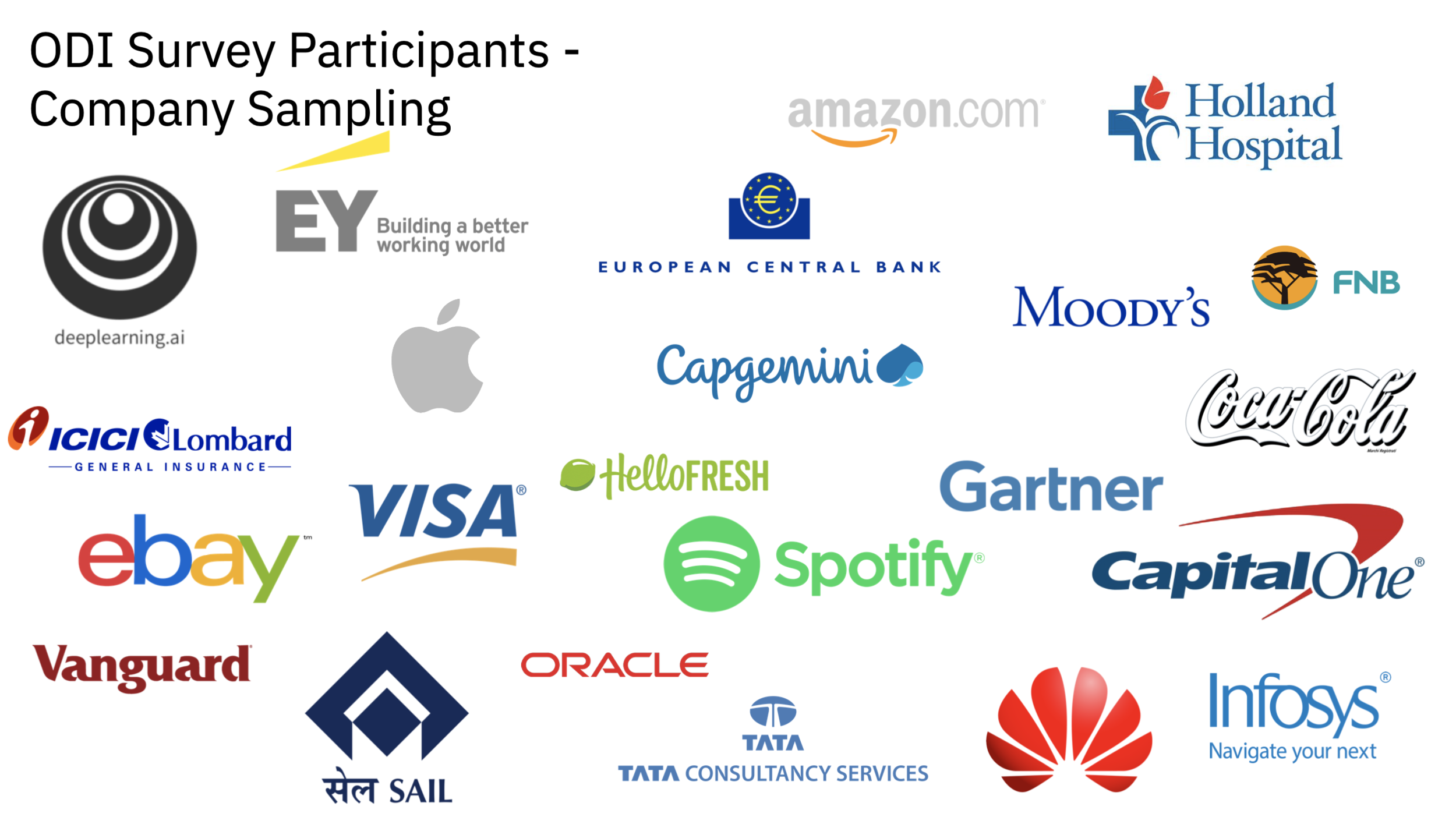 ODI survey participants - company sampling.