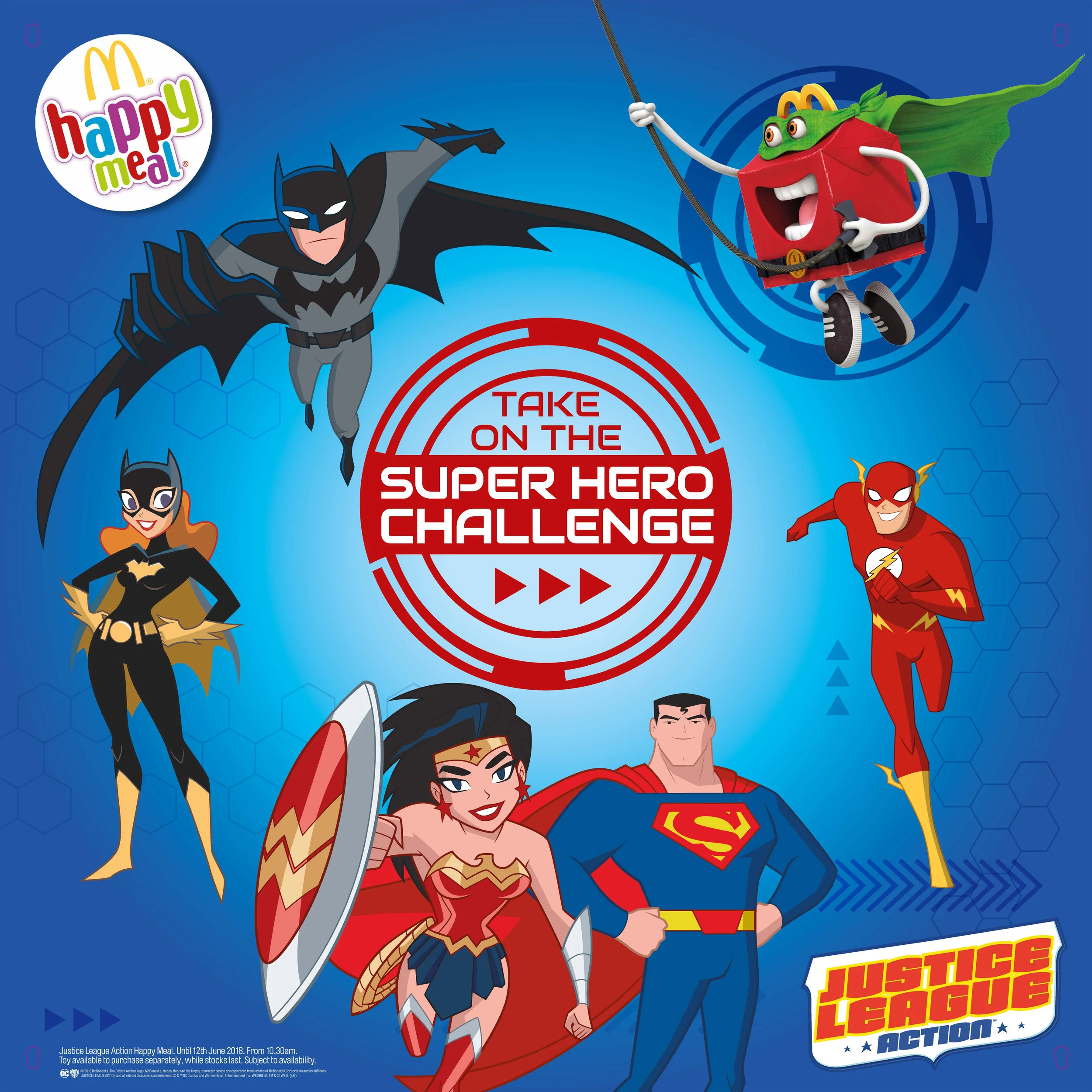 Click to see the Justice League Action campaign