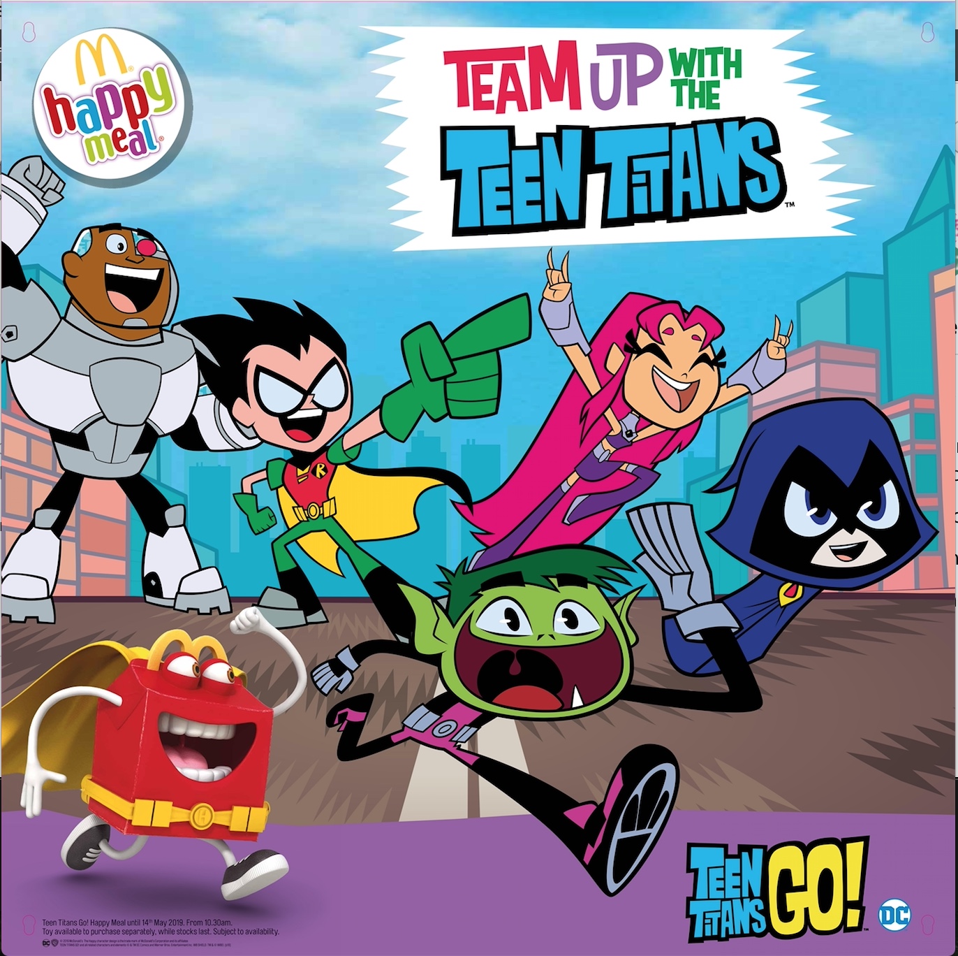 Click to see the Teen Titans Go! campaign
