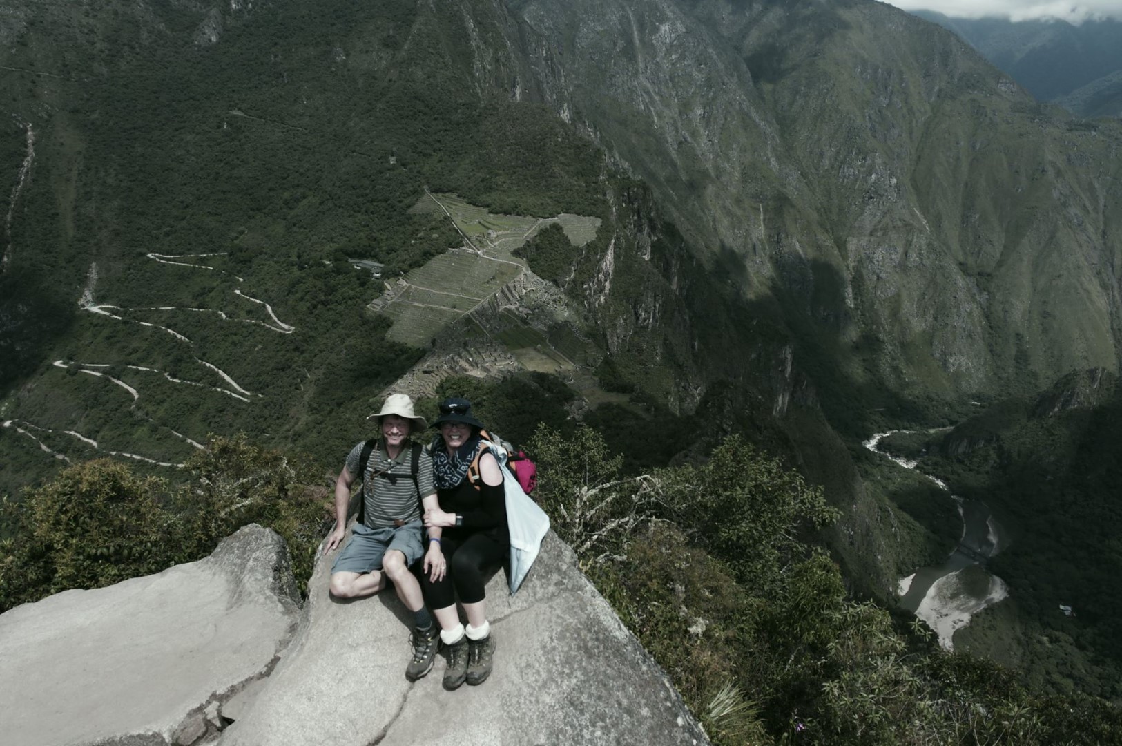 07 - Atop Huayna Picchu with Machu Picchu in the background.jpg