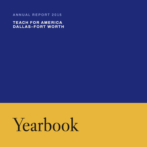 2015 Yearbook