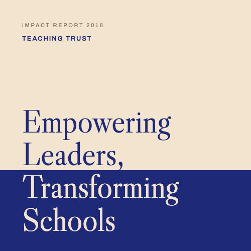 Teaching Trust: Impact Reports