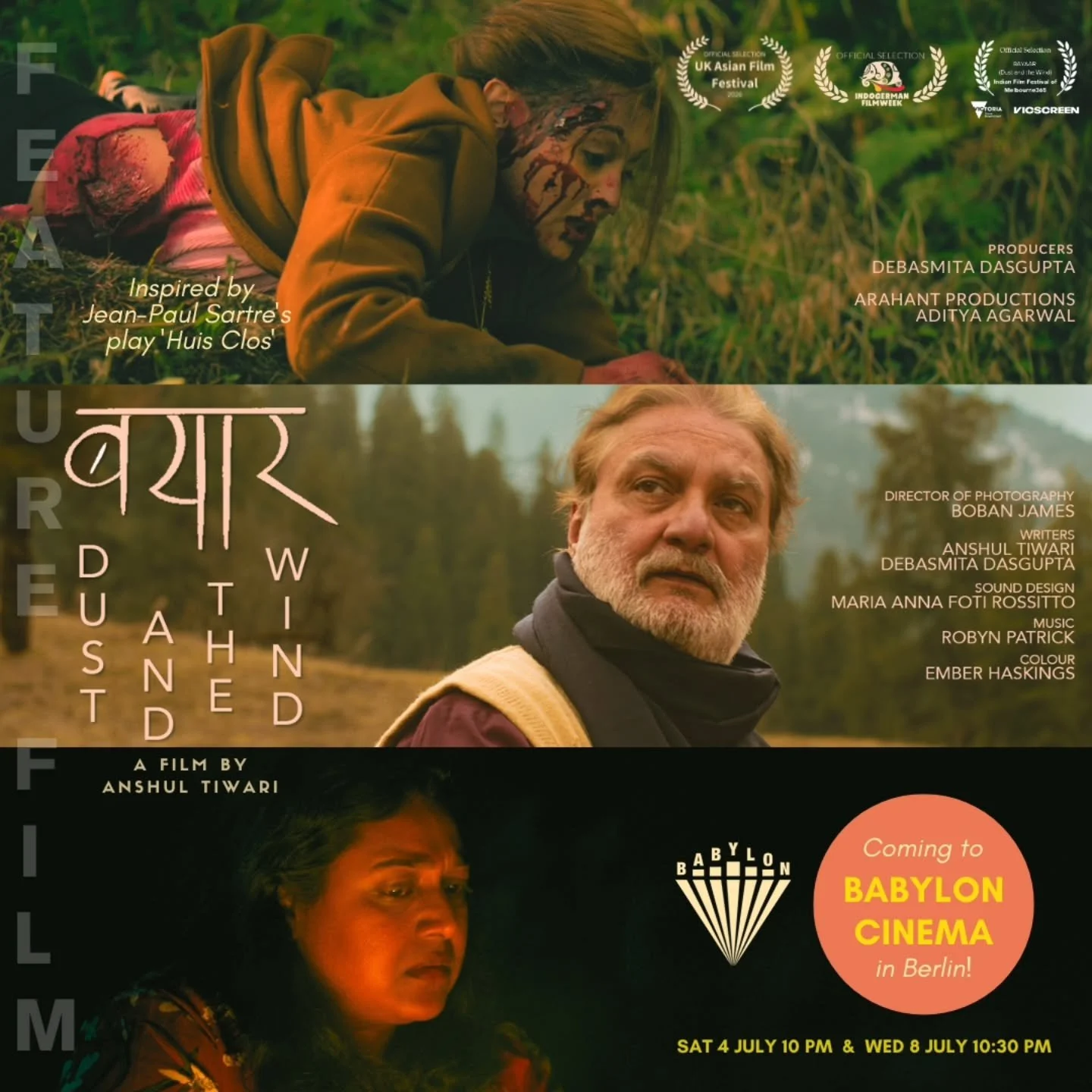 "BAYAAR" is coming to the iconic BABYLON Cinema in Berlin! 📽🚀
@babylonberlin 💜

We're beyond thrilled to share that our feature film "BAYAAR", after Australia, and the UK, is now arriving in Germany for the 14th Indo-German Fil