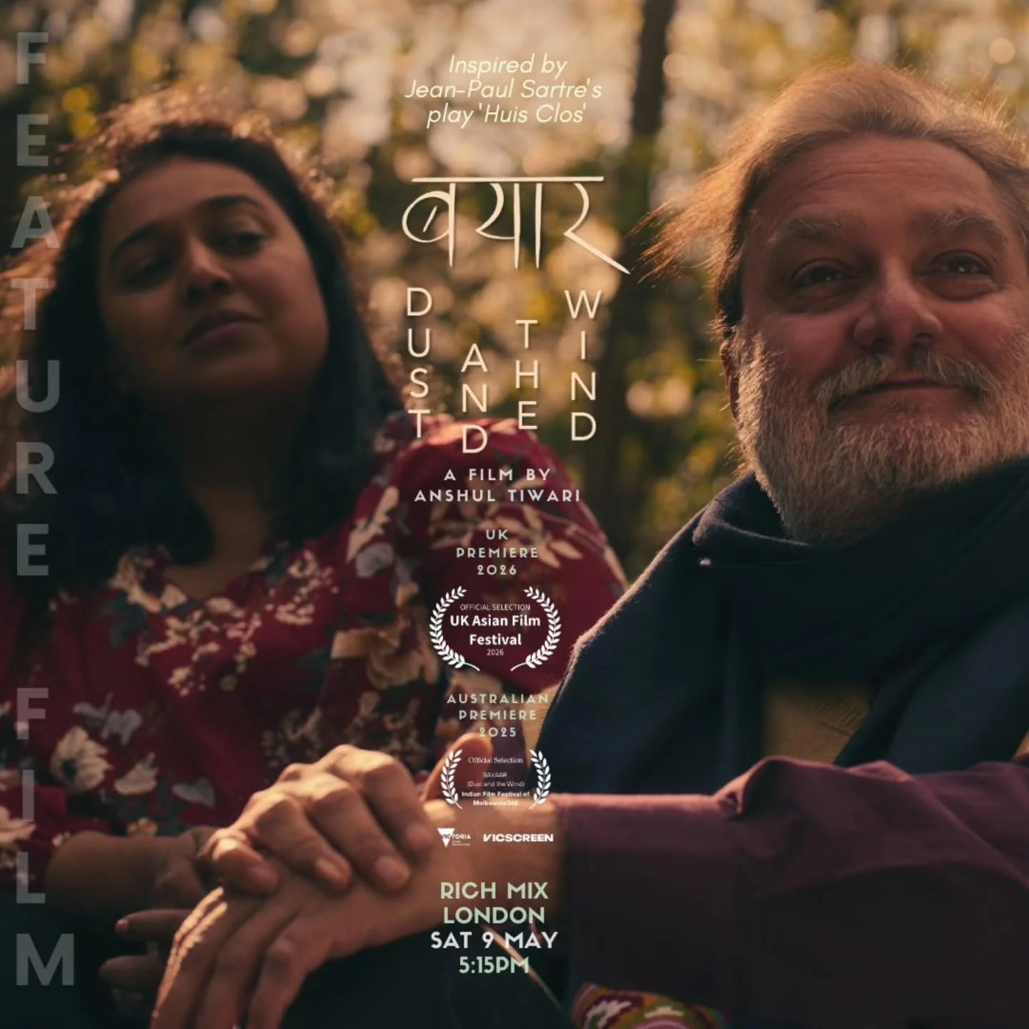 5 Days to go! 🙌

Join us on Saturday, 9 May at Rich Mix, London 📍

@ukasianfilmfest

Tickets available here 🎫🎟
https://richmix.org.uk/cinema/bayaar-dust-and-the-wind/

#Bayaar #bayaarthemovie #indiefilm #premiere #london