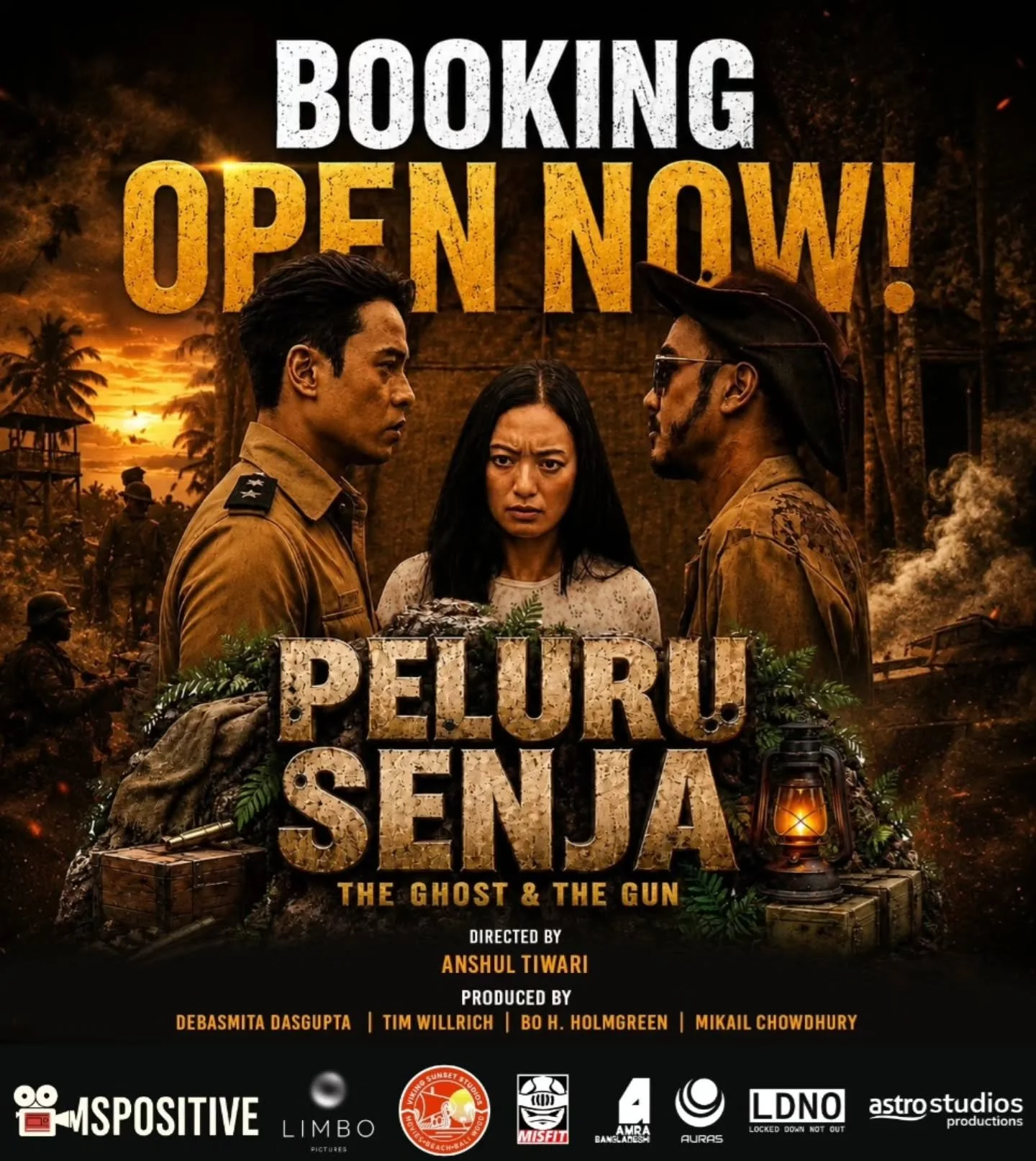 🎟️ BOOKING OPEN NOW! 🎟️

PELURU SENJA | The Ghost and The Gun 🔥 GET YOUR TICKETS TODAY! 📣🎟

Experience the Courage, Conflict and Untold stories of Malaya on the big screen.

Official Malaysia Release by MSK Cinemas Sdn. Bhd.

#PeluruSenja #TheGh