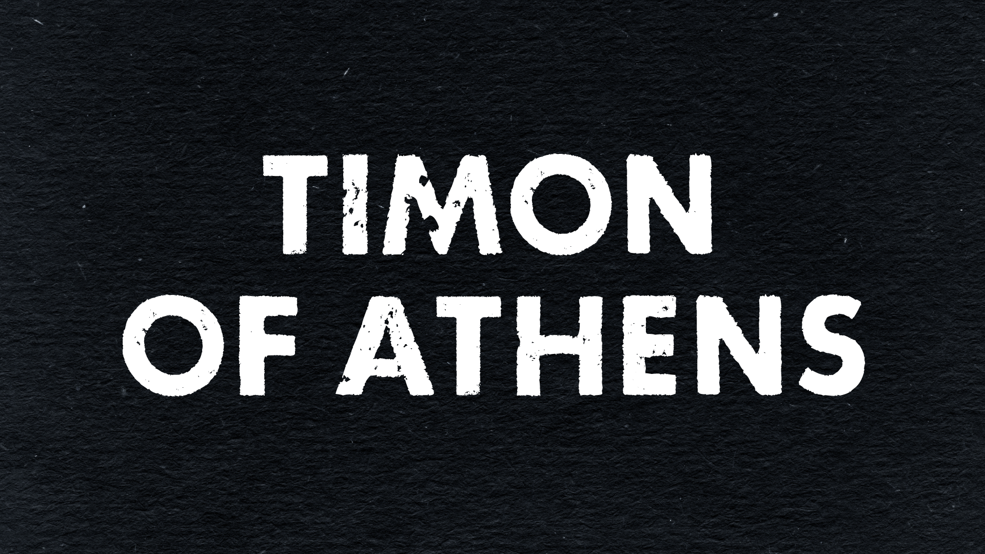 Timon of Athens (Copy)