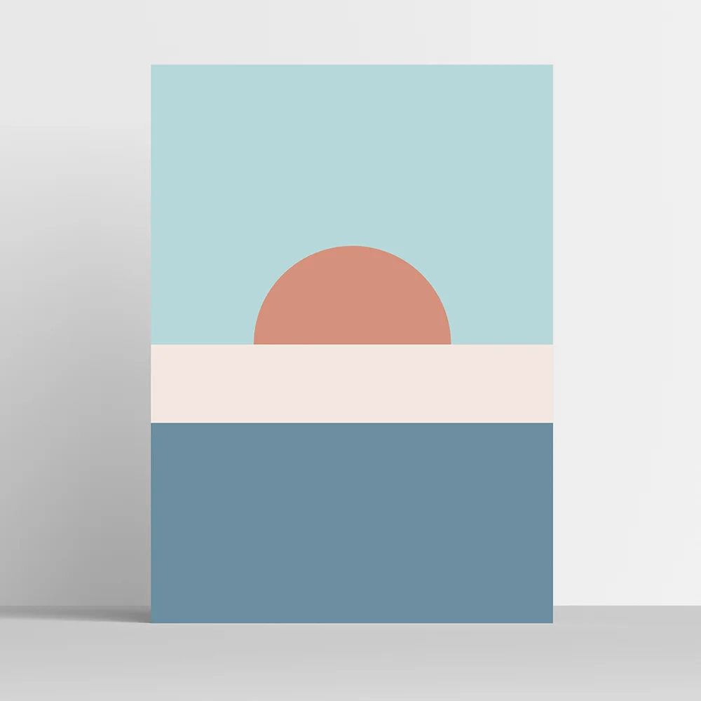 Minimalist Beach Print