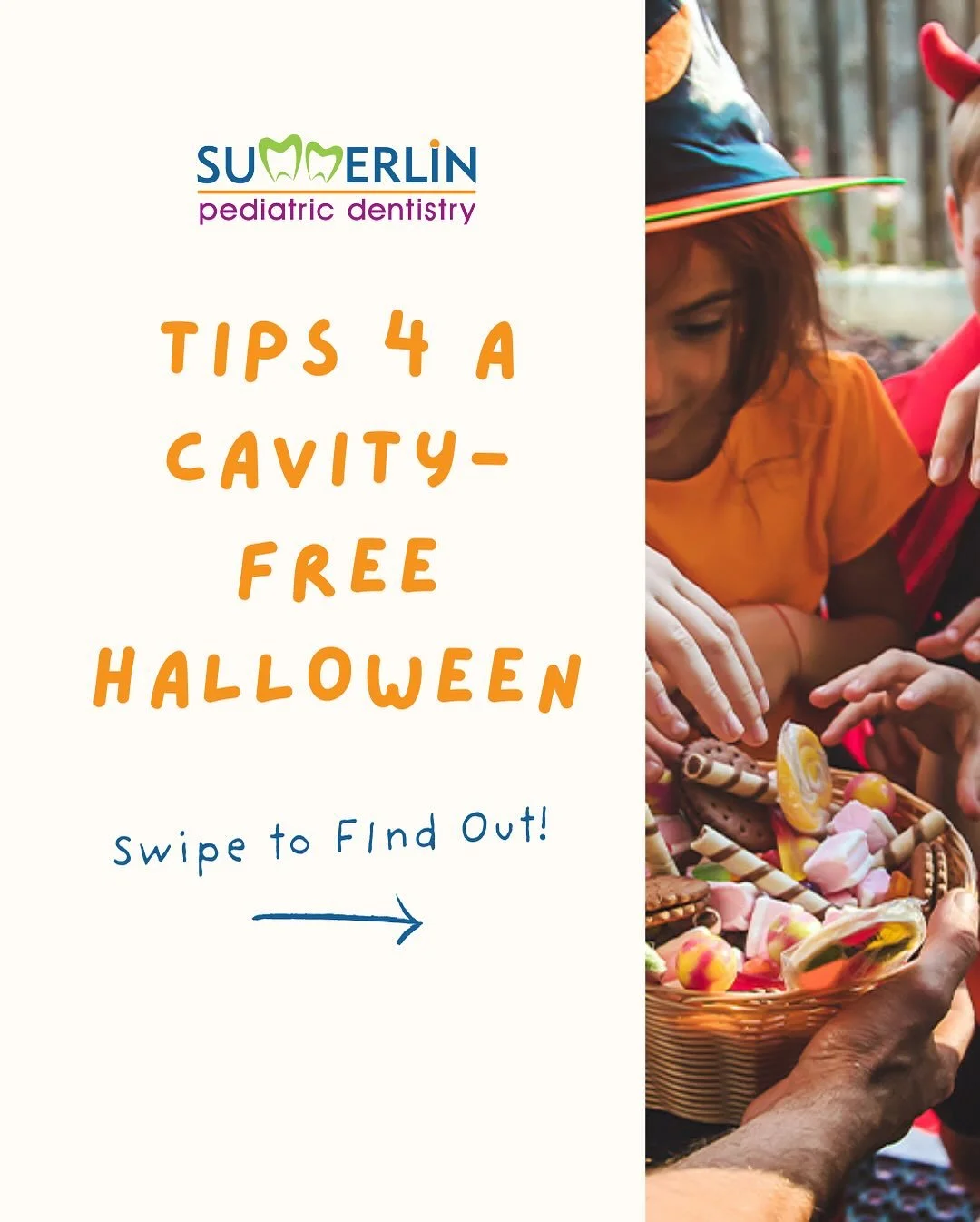 🎃🦷 It&rsquo;s October 1st&hellip; and you know what that means &mdash; spooky season has arrived! 👻🍬

While the costumes and candy are fun, let&rsquo;s not forget to protect those little fangs from sugar bugs! 🧛&zwj;♂️🪥
Here are our top tips fo