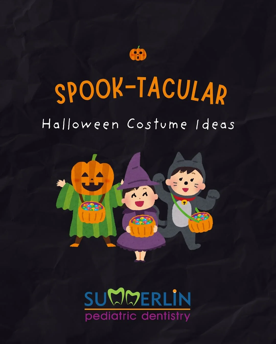 Trick or teeth? 🎃🦷 Here&rsquo;s a roundup of our favorite dental-themed costumes &mdash; guaranteed to make you smile!

#ToothorTreat #TrickorTeeth #PediatricDentist #CostumeIdeas #SummerlinPediatricDentistry
