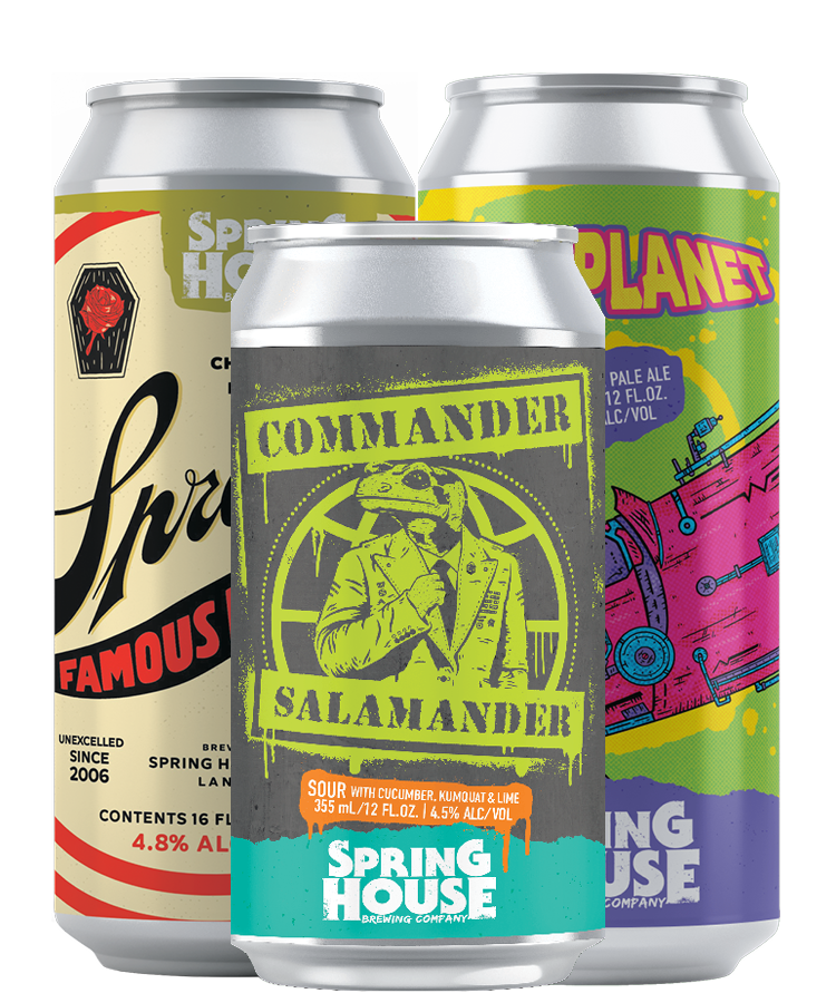 Our Beer — Spring House Brewing Co.