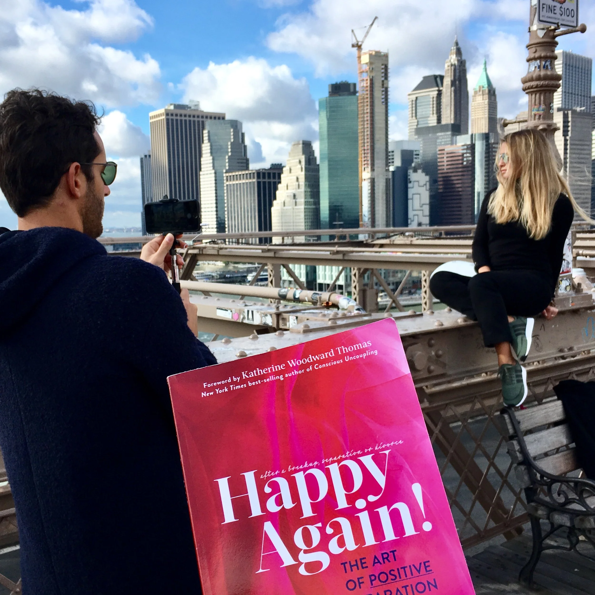 @happyagain #brooklynbridge #NYC