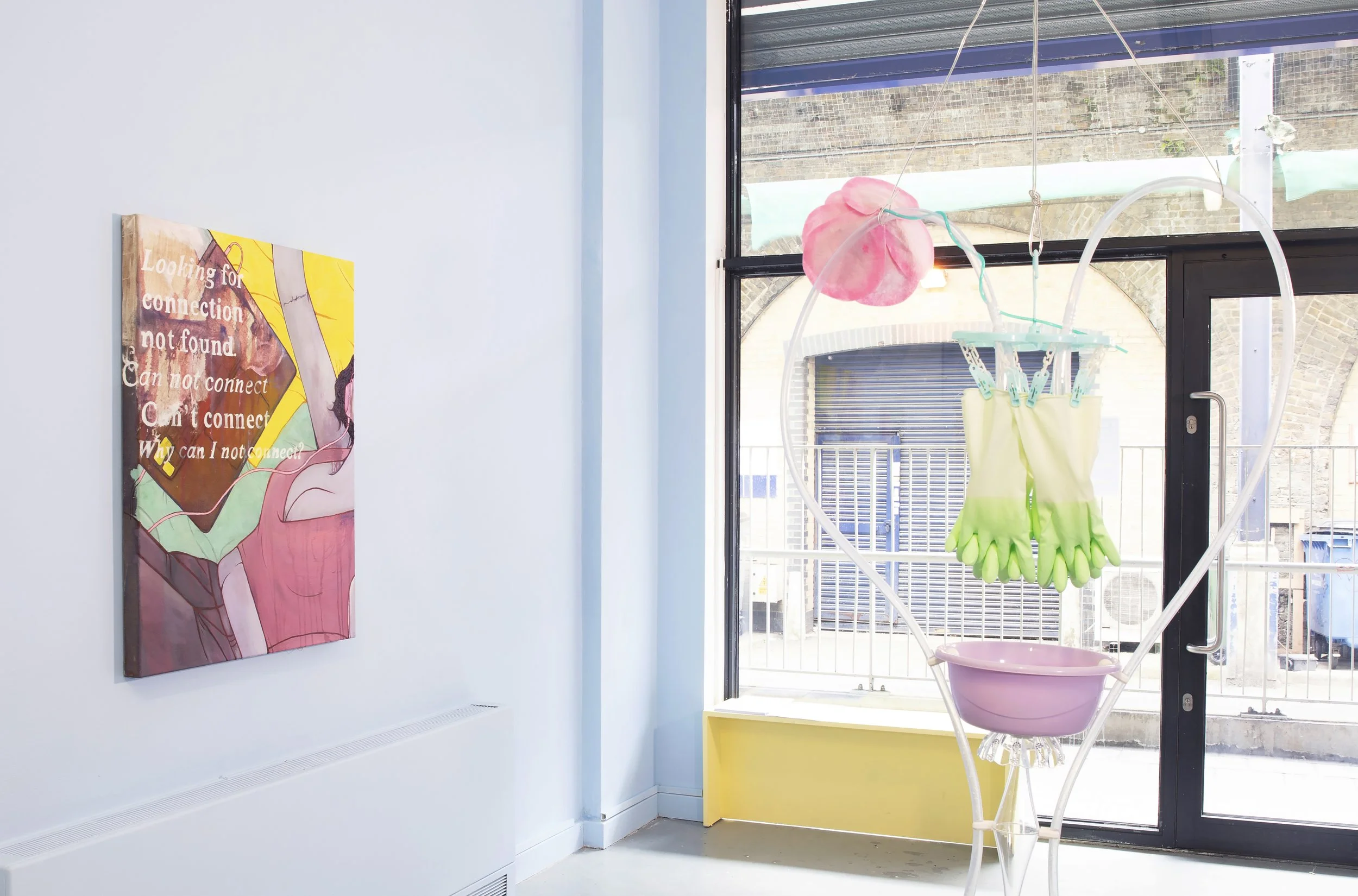 Installation view at Enclave Gallery 