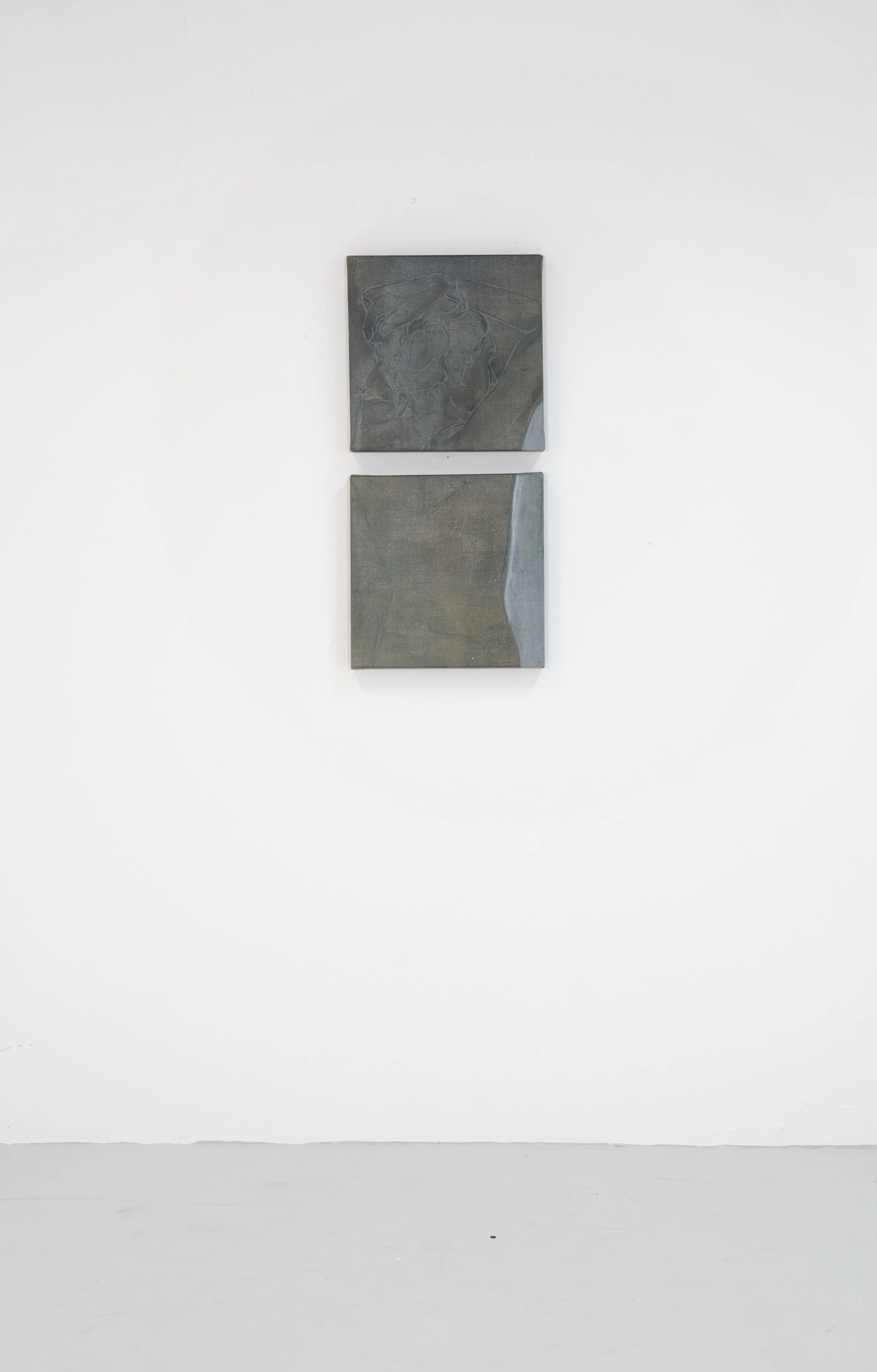 I am actually very shy as installed in studio gallery 