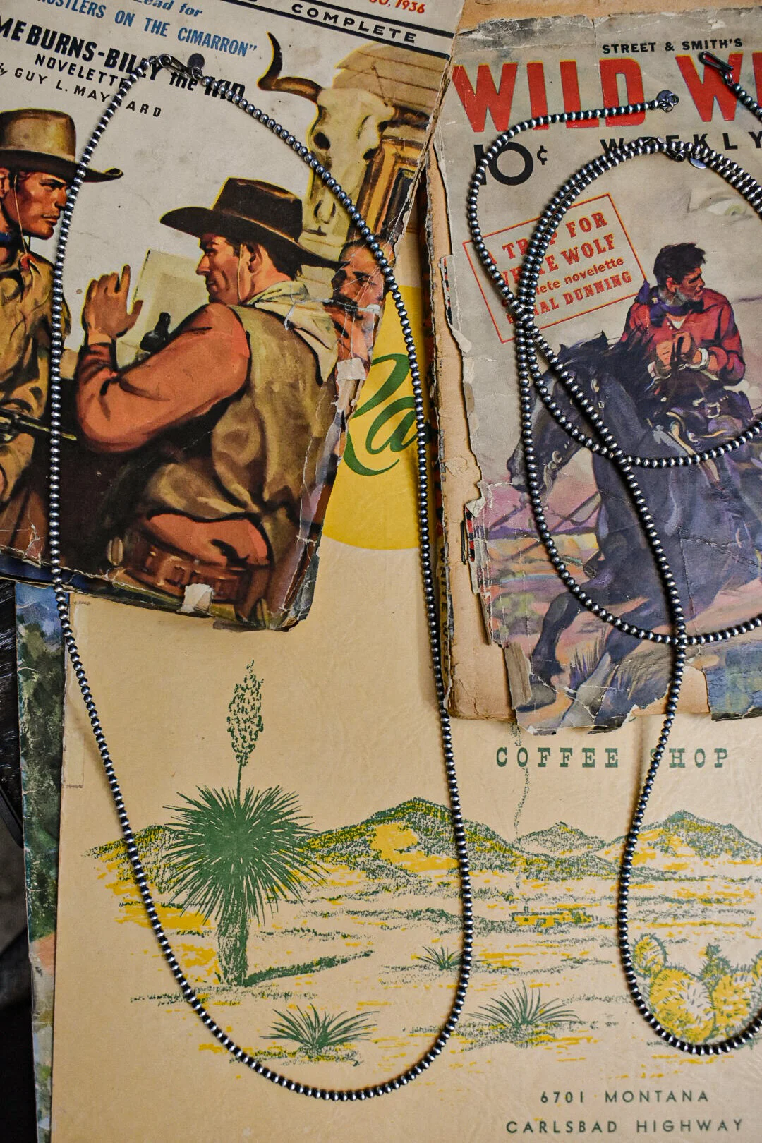 30" 4mm Navajo Pearl Strands