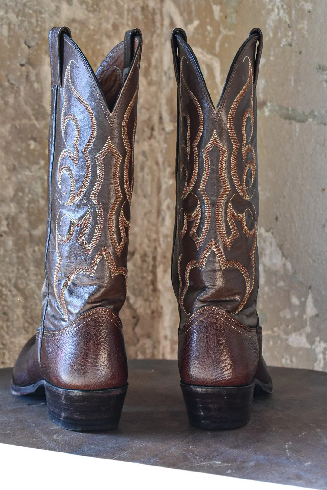 Vintage Nocona USA L501 Butterscotch Cowgirl Western Boots Women's size 6 A