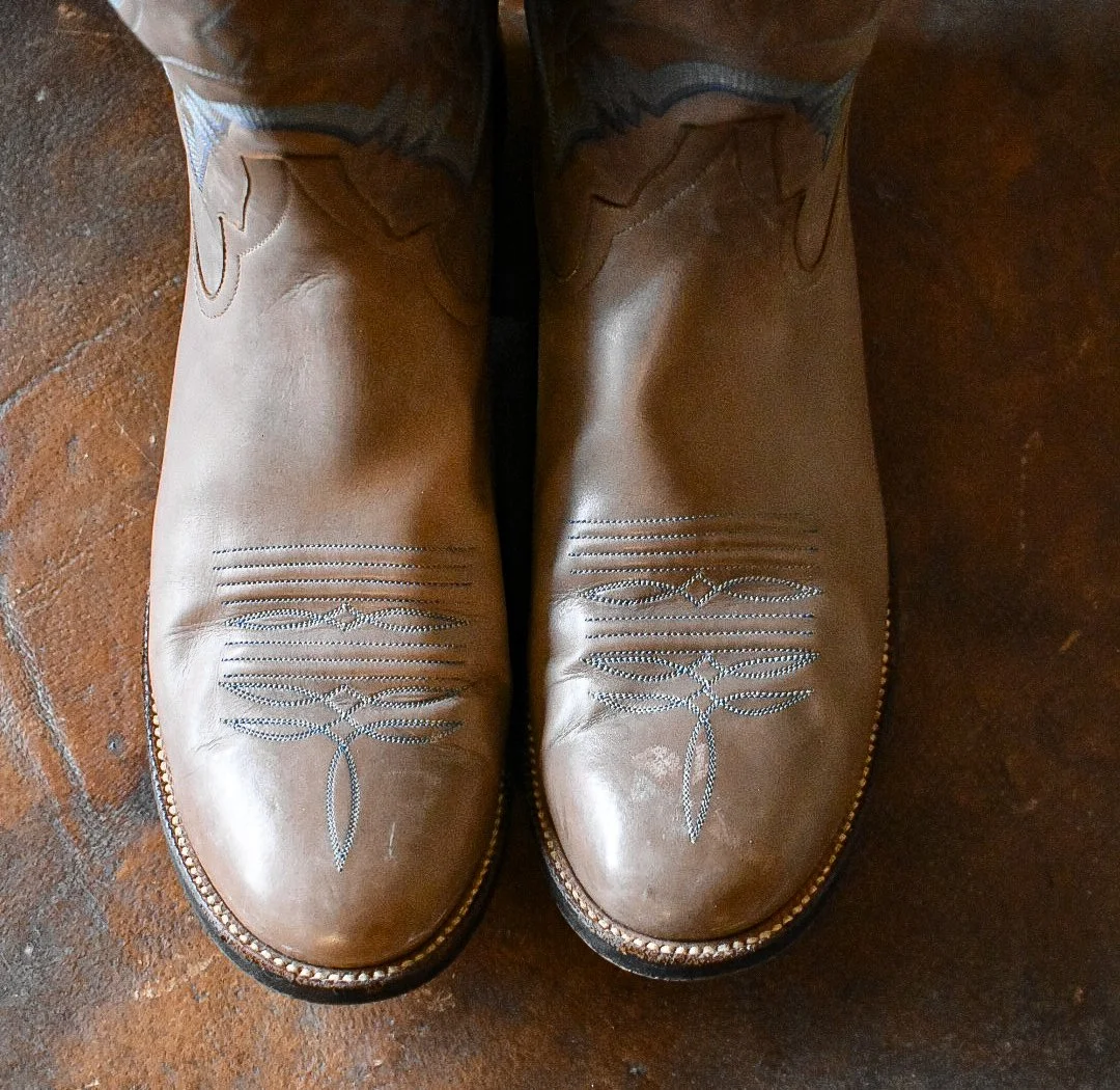 Size C Vintage Mercedes Boots — Sapphires Sagebrush