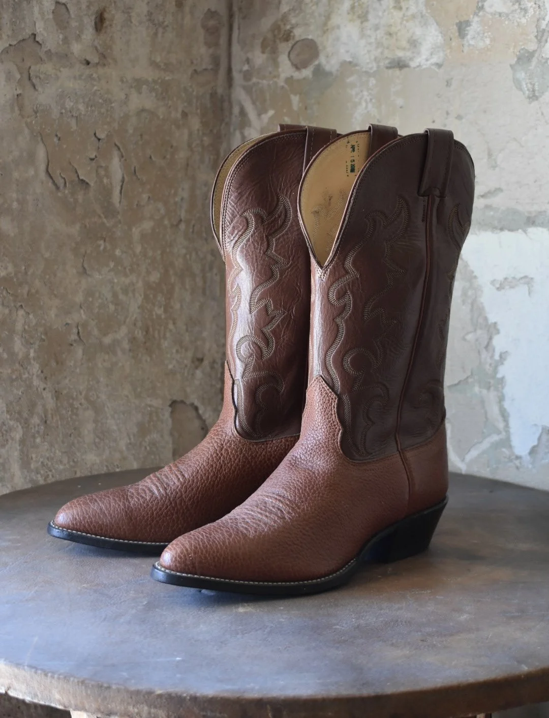 Size 10D Vintage Nocona Boots — Sapphires & Sagebrush Mercantile