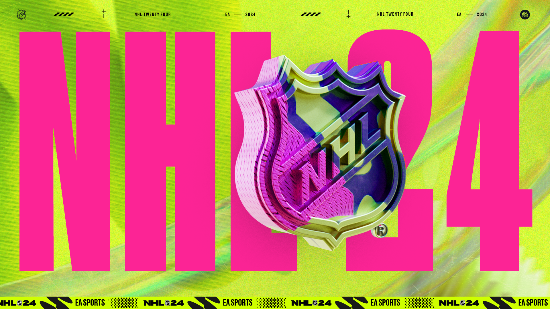 NHL24 Visual Identity