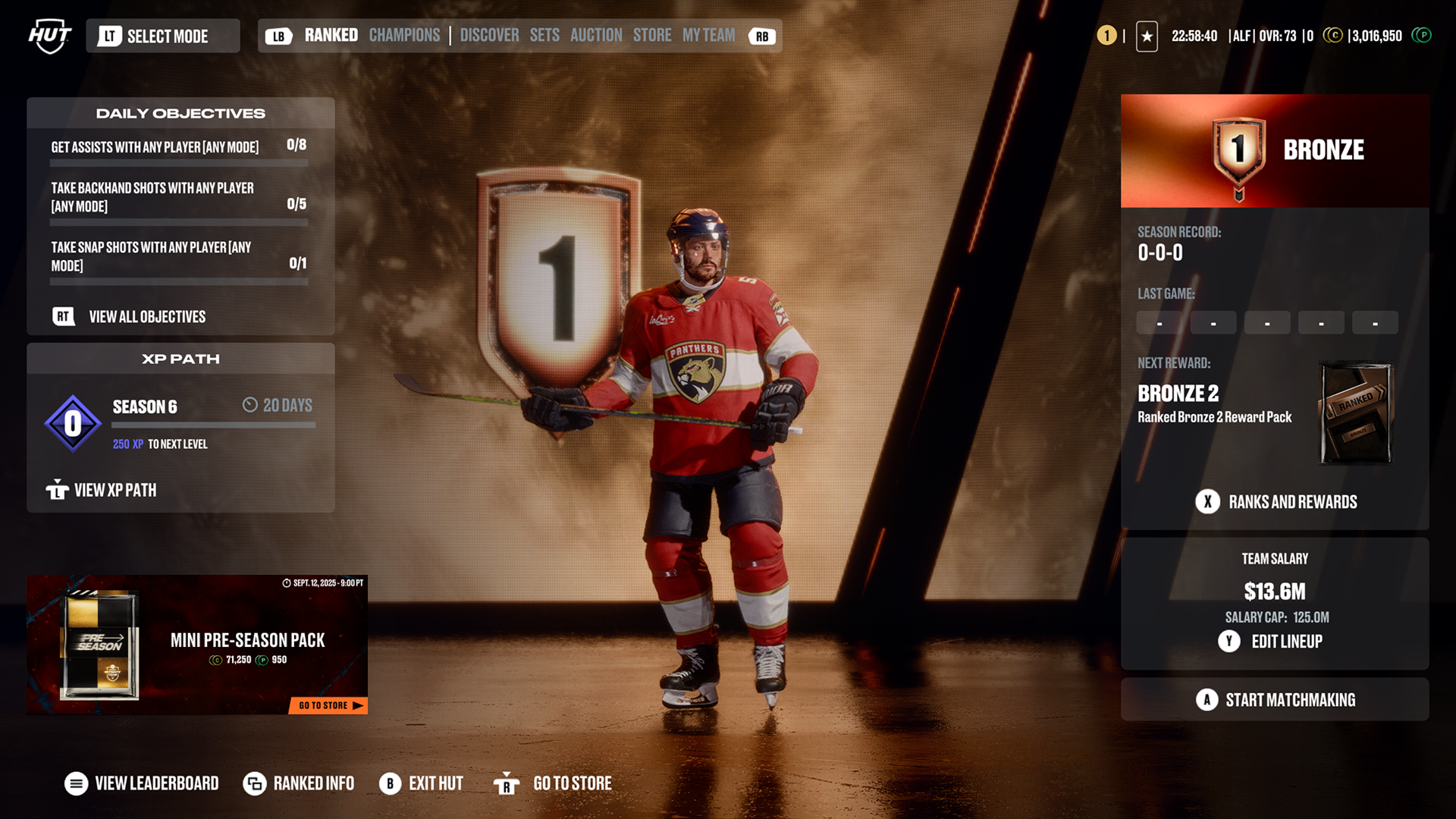NHL26 HUT Menu Refresh