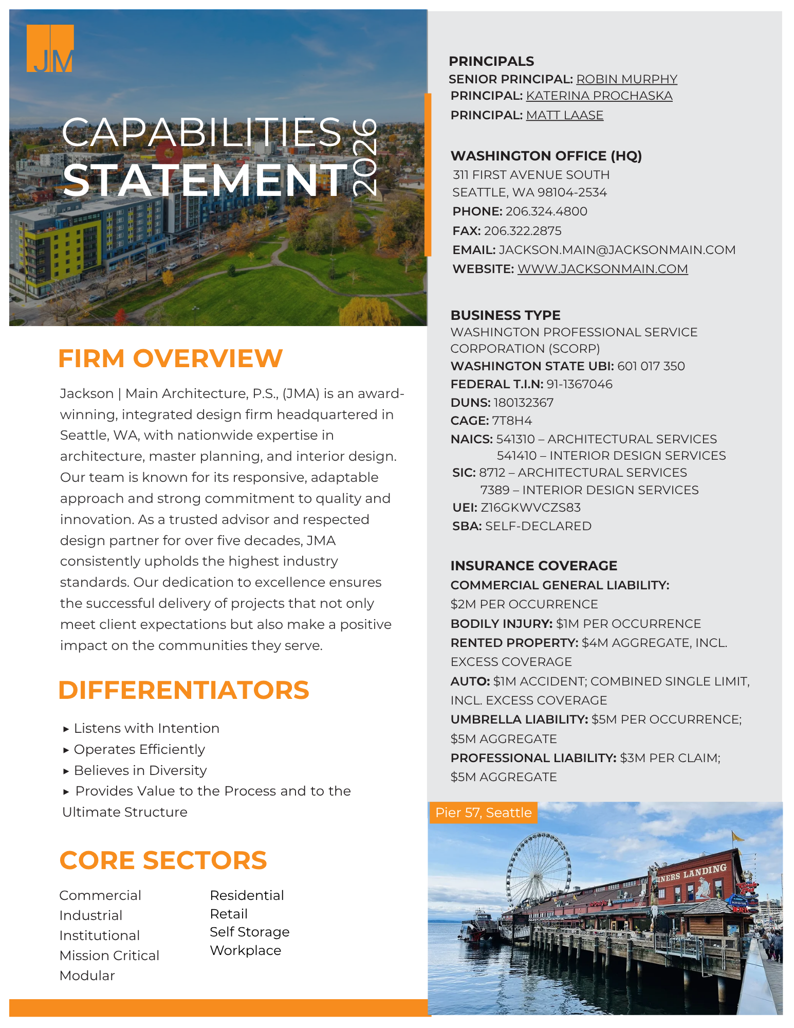 Capabilities Statement — page 1