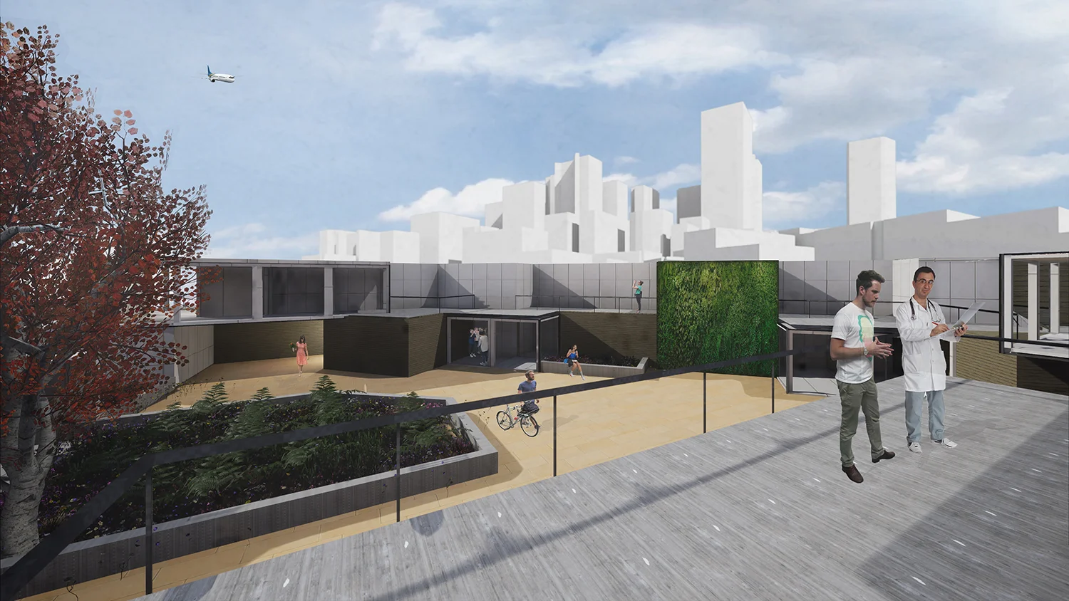 COURTYARD RENDER