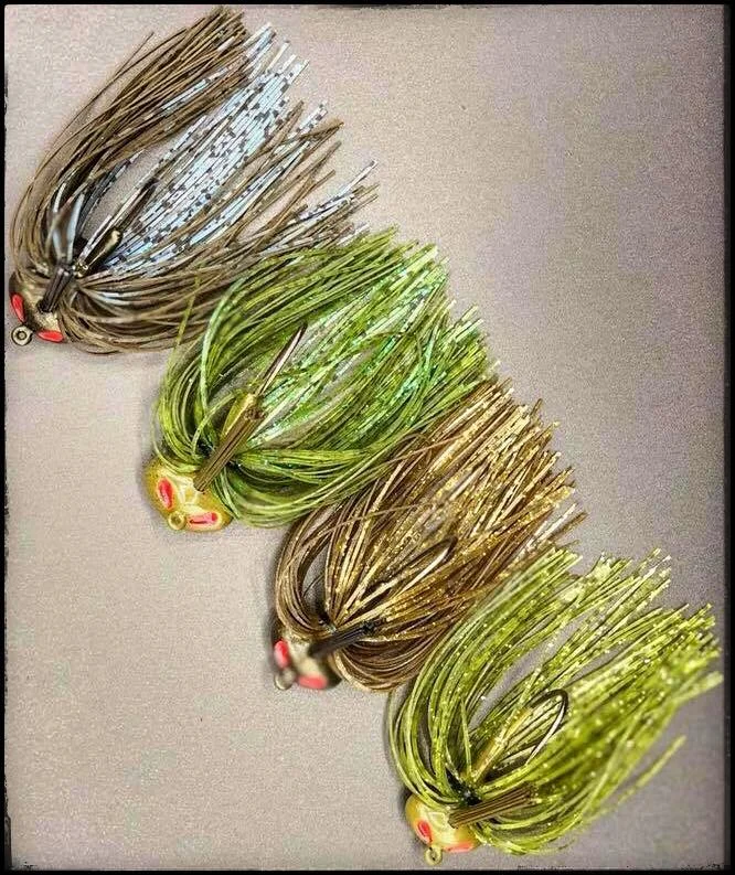 New football Jig colors for 2019 from Omega Custom Tackle