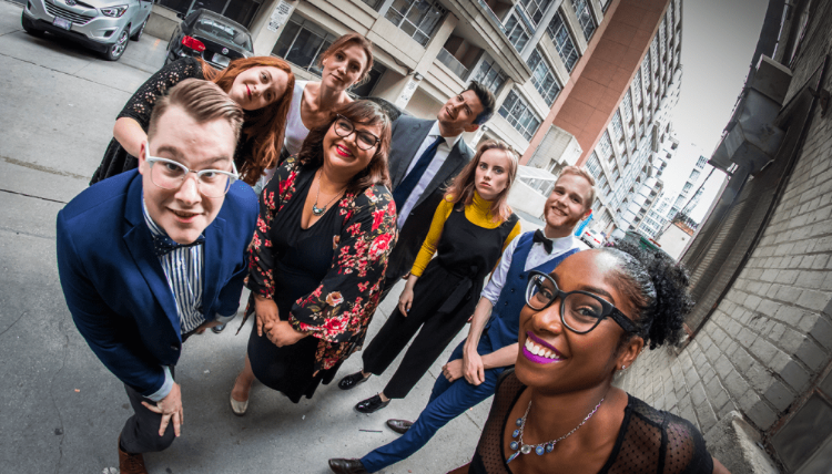 Sarah Ormandy was a part of The Second City Toronto’s House Co. Ensemble (2018/2019), improvising and performing sketch “comedy” every Friday night at The John Candy Box Theatre.