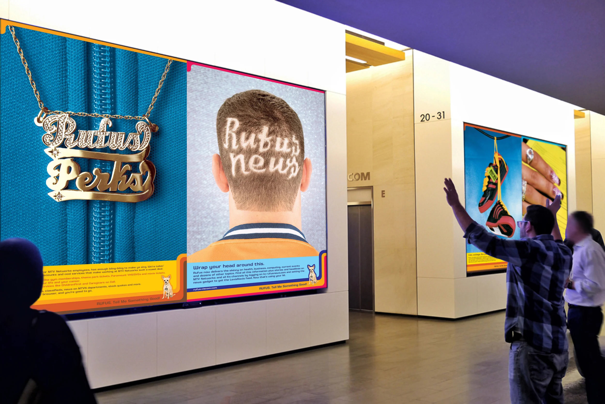 MTV Networks/Viacom Rufus Campaign