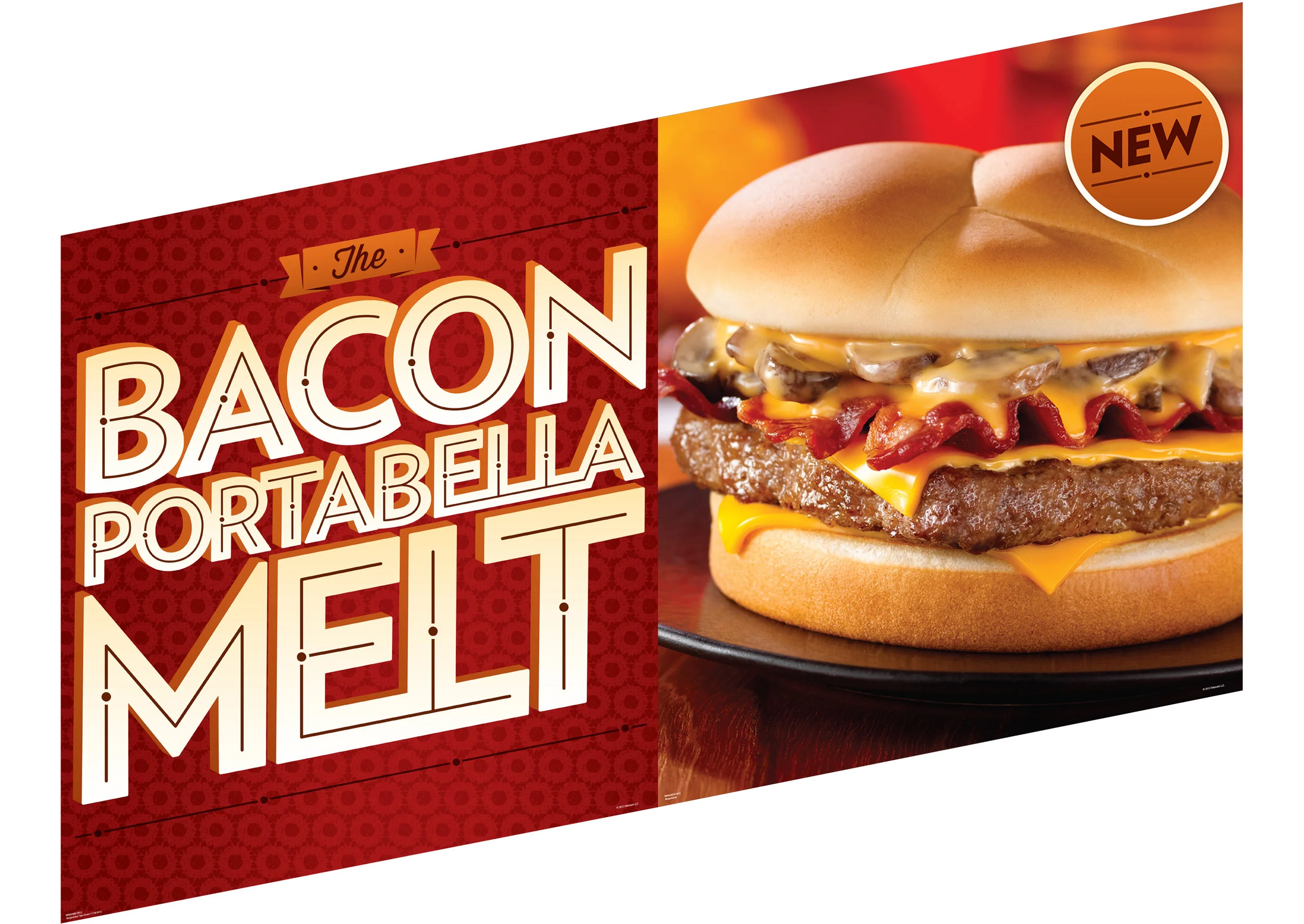 Wendy's Bacon Portabella Melt