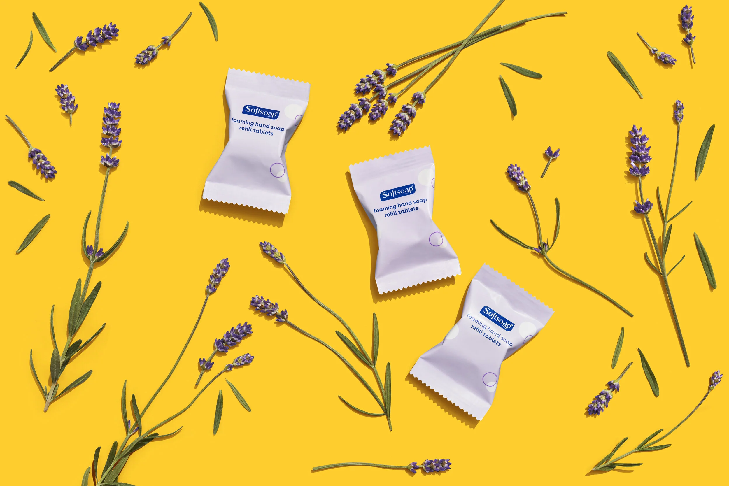 Softsoap-Packets with Cues-Lavender Yellow.jpg
