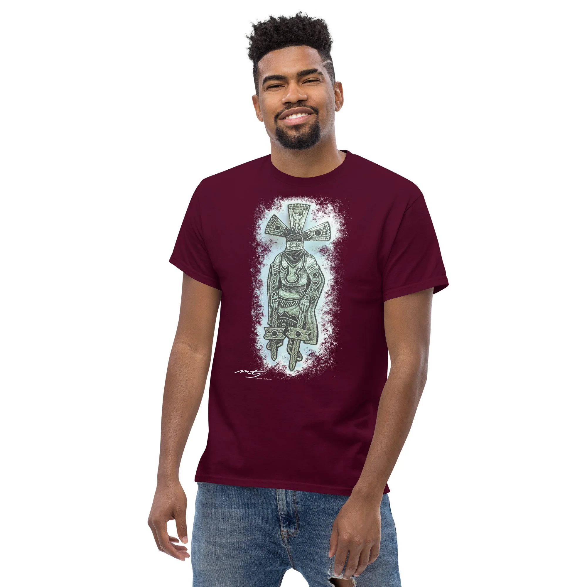 unisex-classic-tee-maroon-front-2-688099b6de78e.jpg
