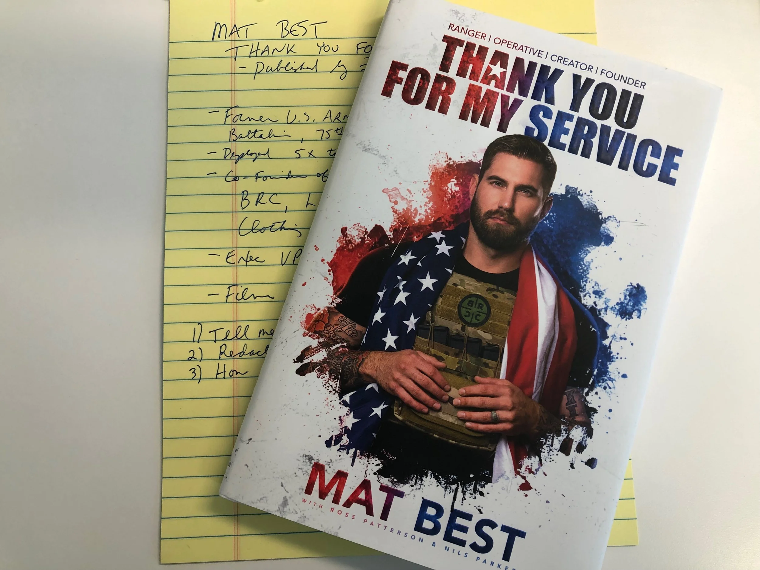 Fred Burton Talks with Mat Best About Thank You For My