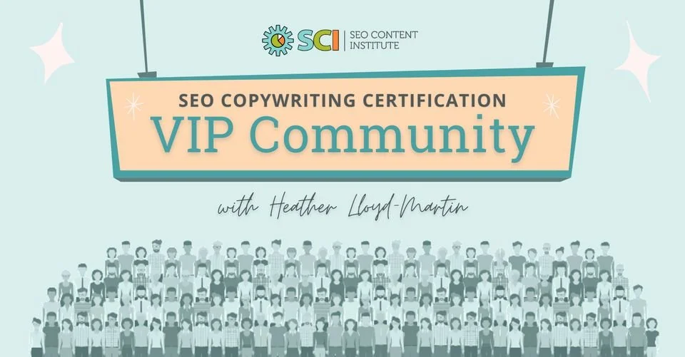 SEO Content Institute VIP Community