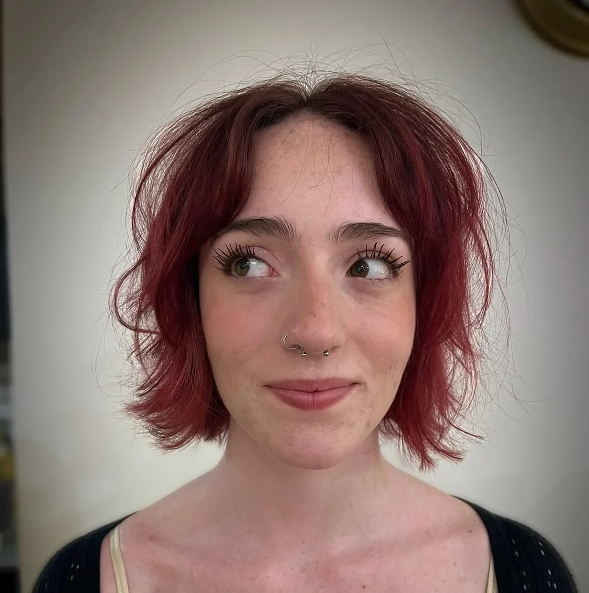 Now is the time to book your back to school or new fall look. ✨Visit our website to book your glow up ✨. #newhaircut #queersalon #mplssalon #mplshairstylist #backtoschool #rehair