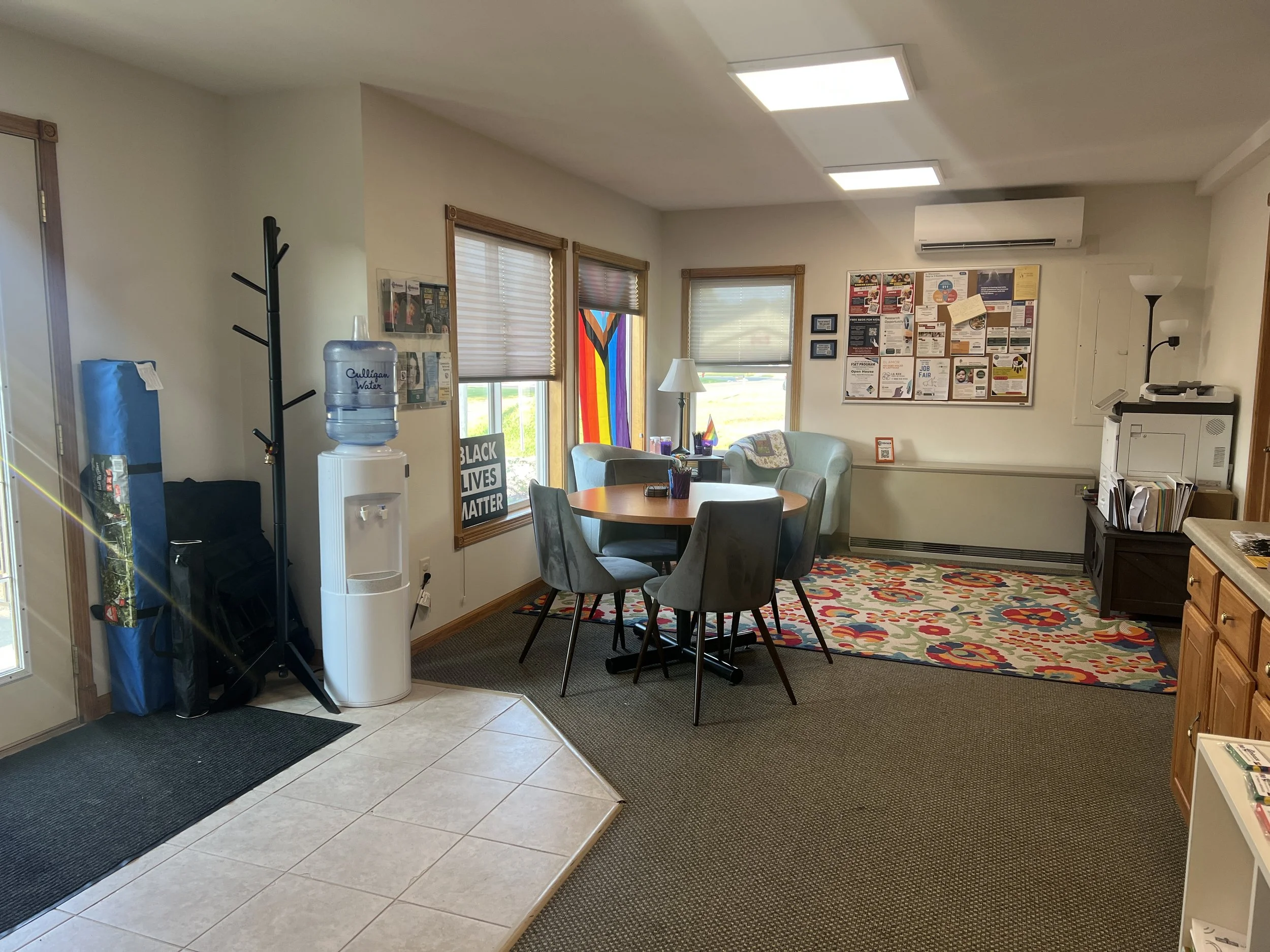 Waiting Space in the Embrace Office